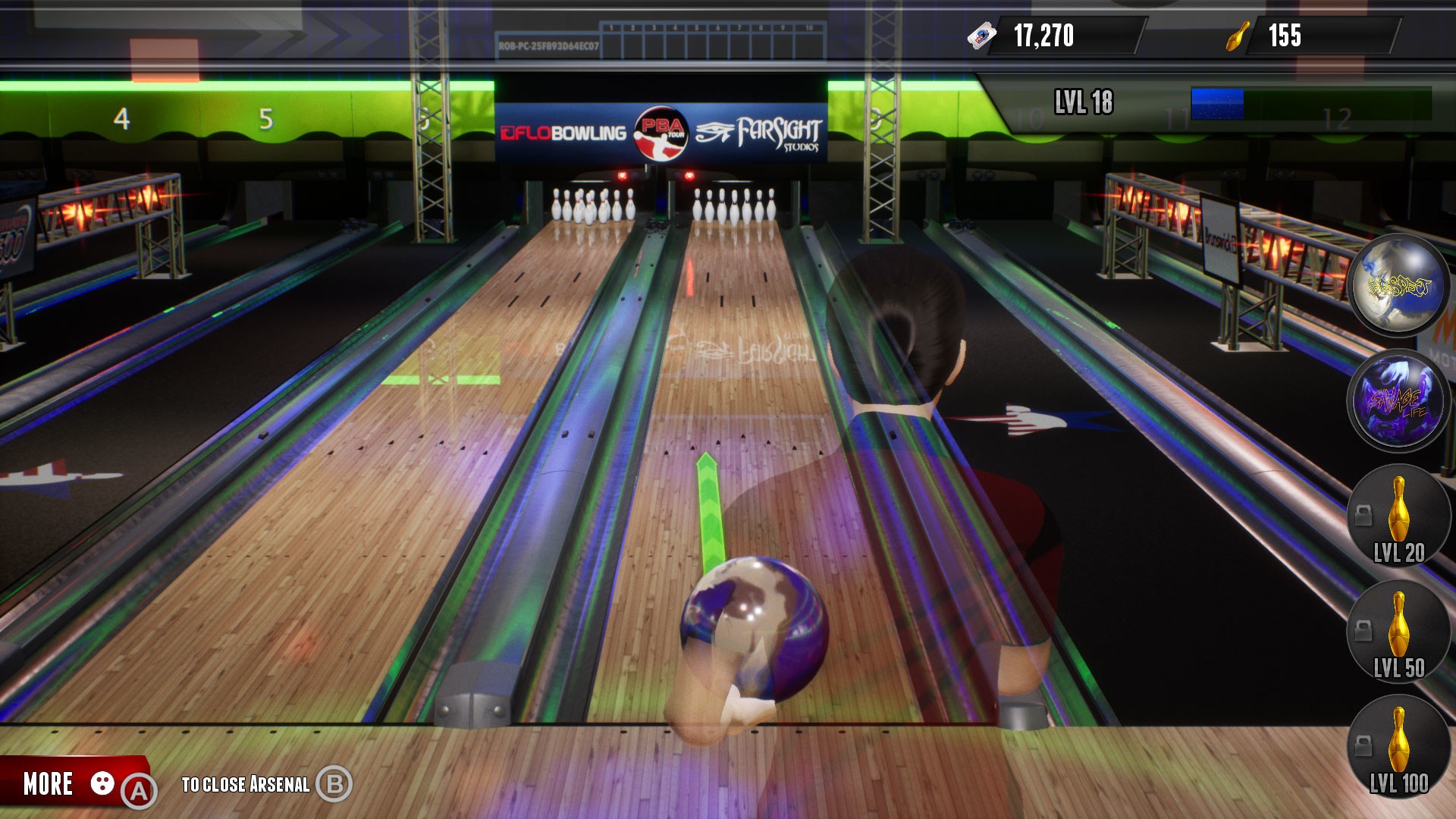 Скриншот из игры PBA Pro Bowling - 15