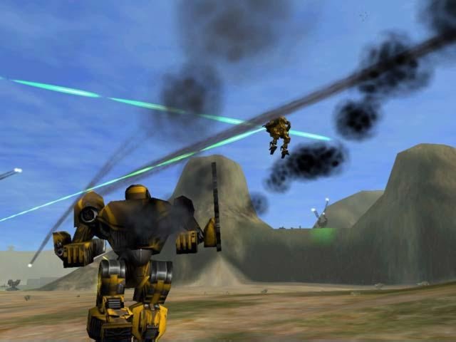 Скриншот из игры MechWarrior 4: Clan 'Mech Pak - 4