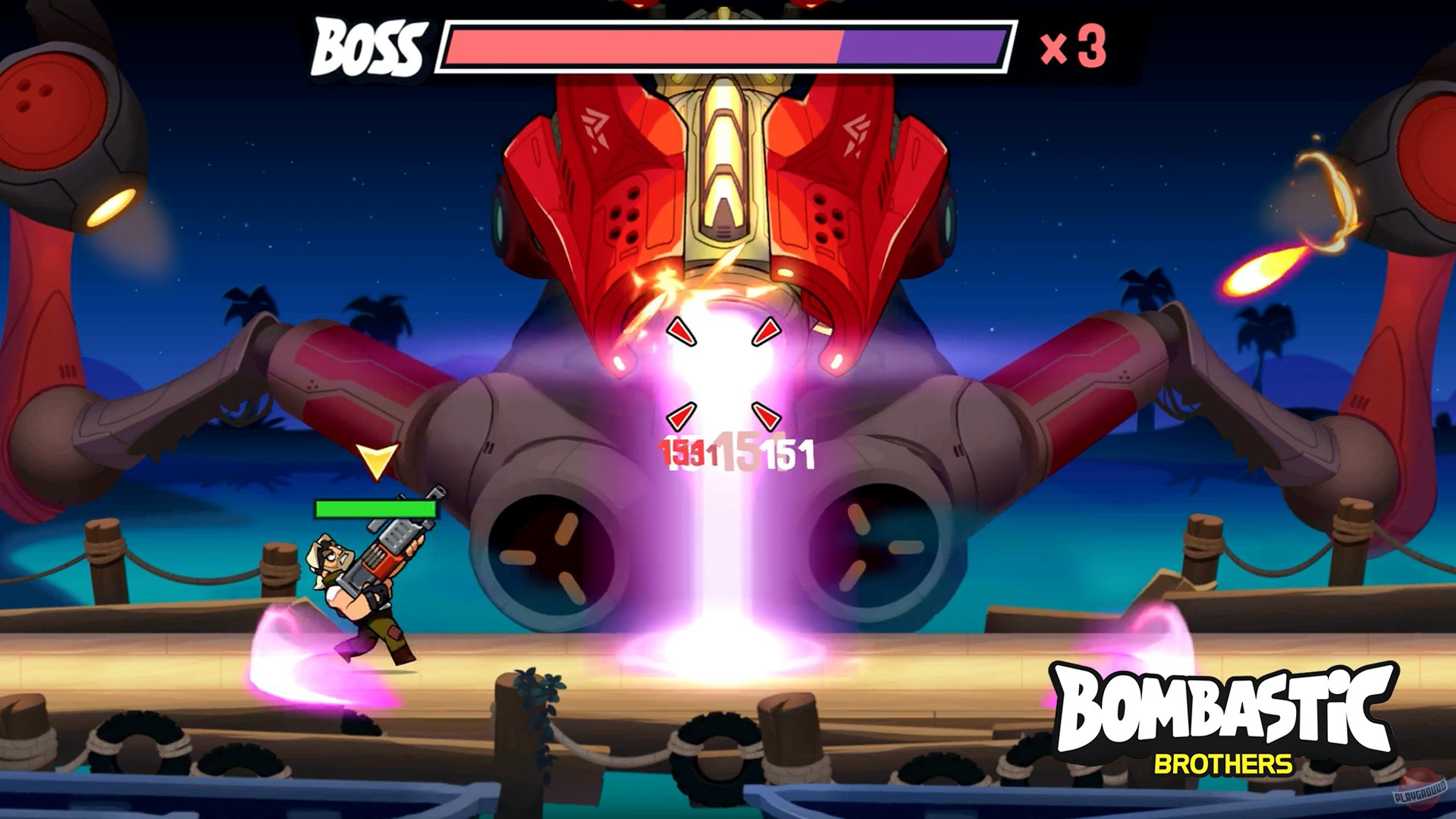 Скриншот из игры Bombastic Brothers - 9