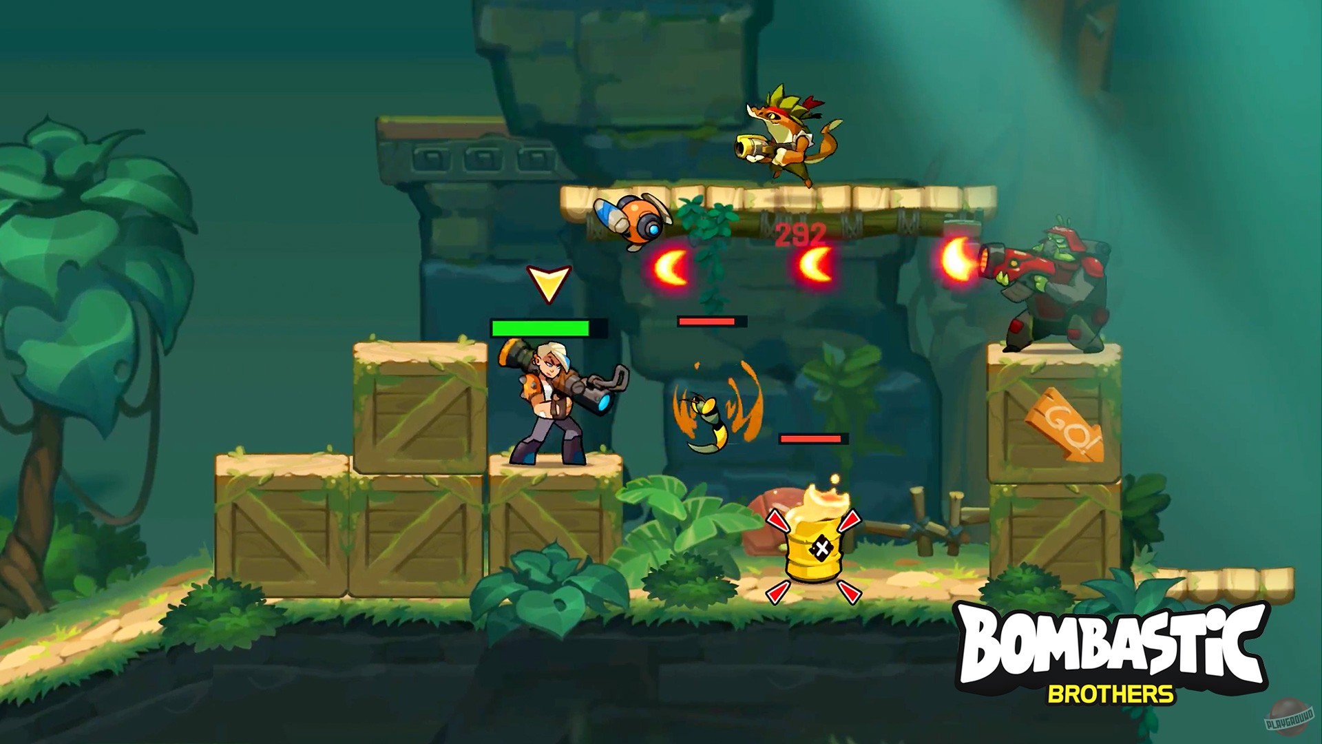 Скриншот из игры Bombastic Brothers - 12