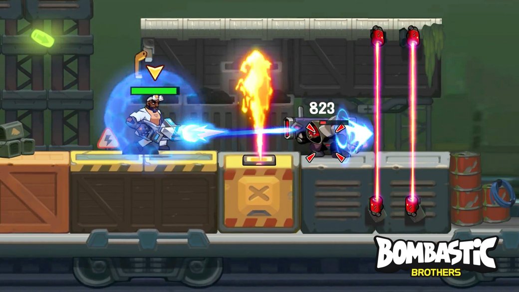 Скриншот из игры Bombastic Brothers - 5