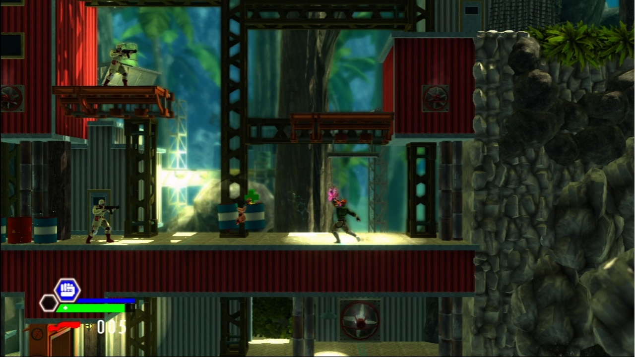 Скриншот из игры Bionic Commando Rearmed 2 - 130