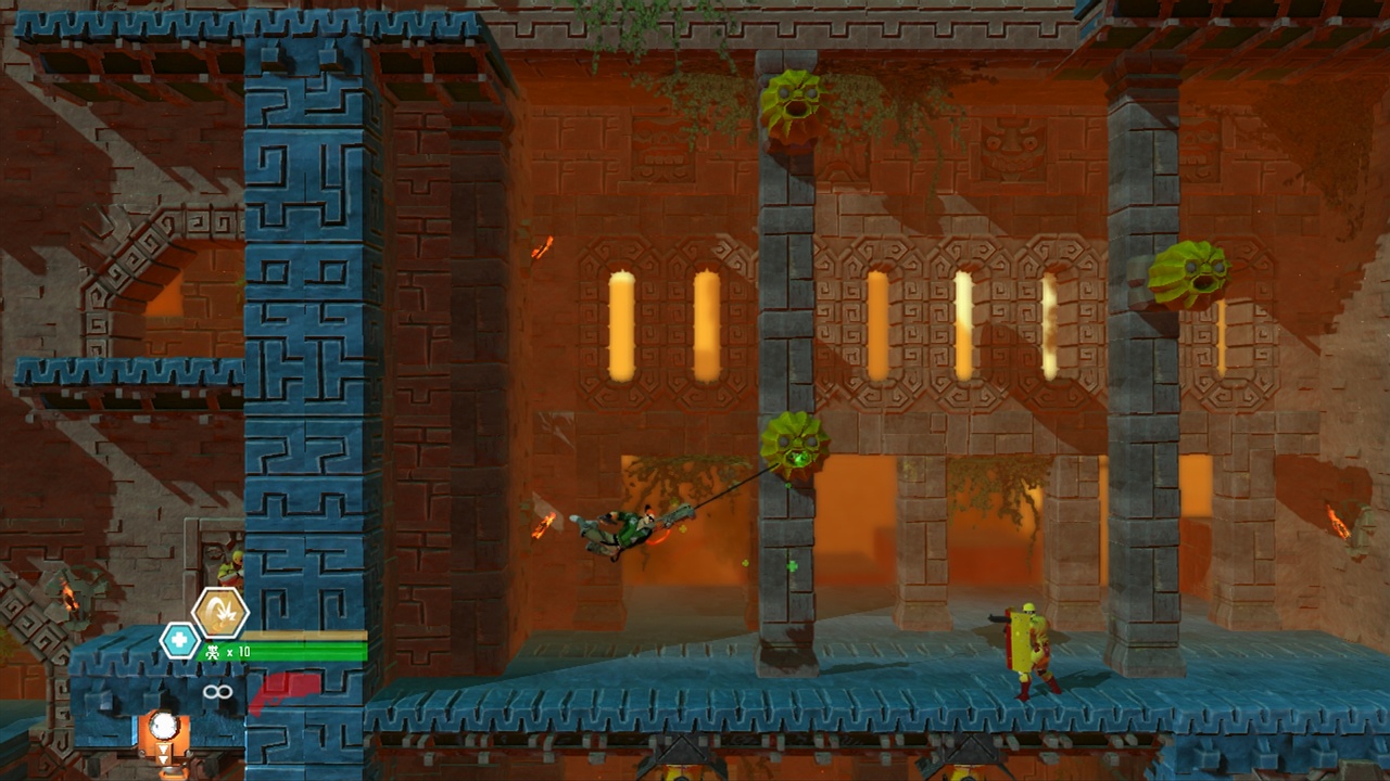 Скриншот из игры Bionic Commando Rearmed 2 - 53