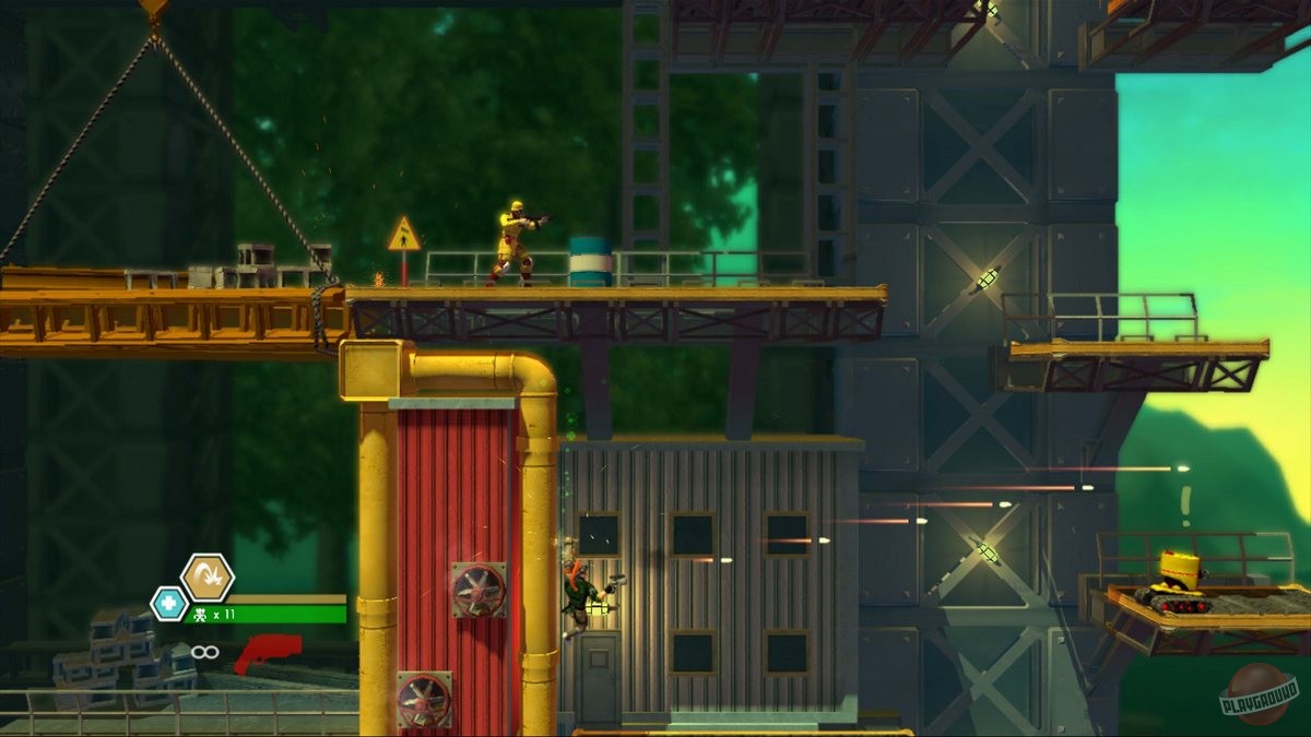 Скриншот из игры Bionic Commando Rearmed 2 - 100