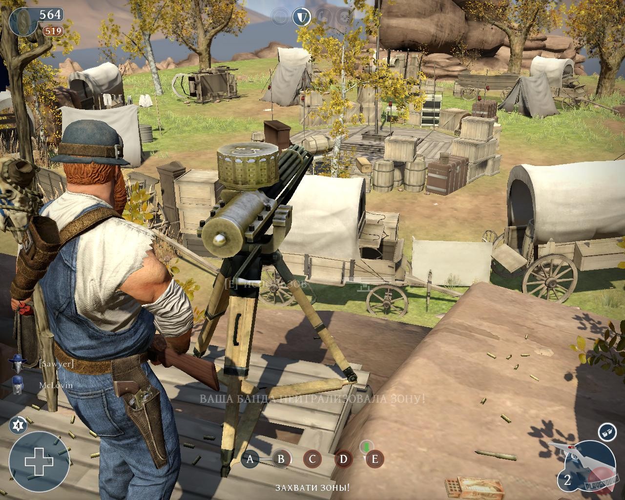 Скриншот из игры Lead and Gold: Gangs of the Wild West - 14