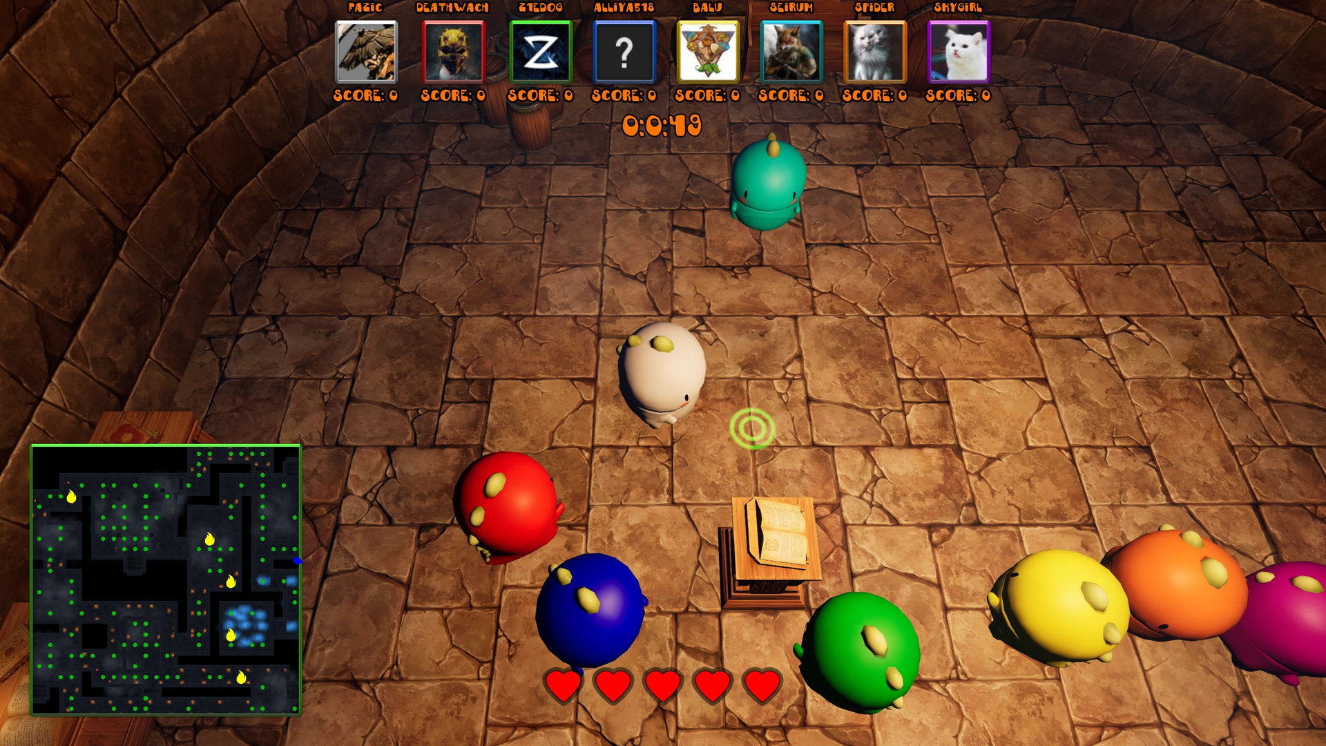 Скриншот из игры Hungry Dino - 3