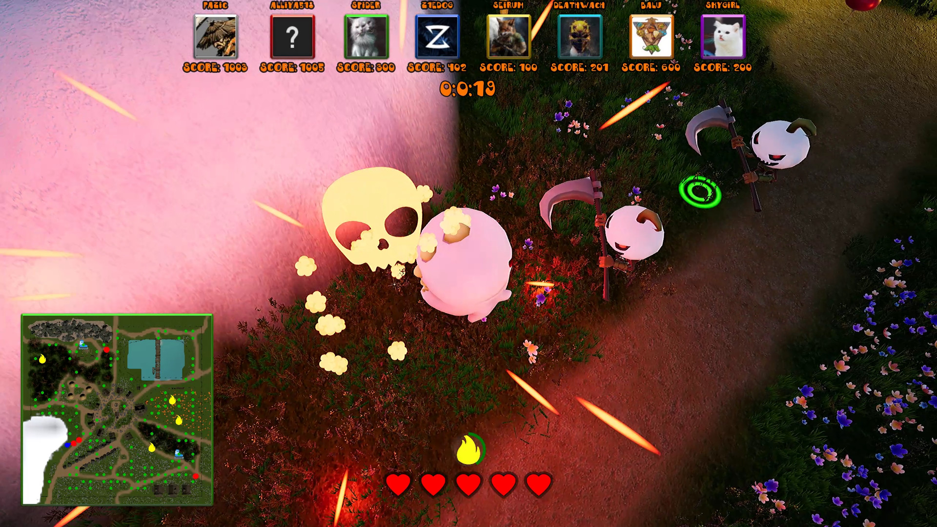 Скриншот из игры Hungry Dino - 4