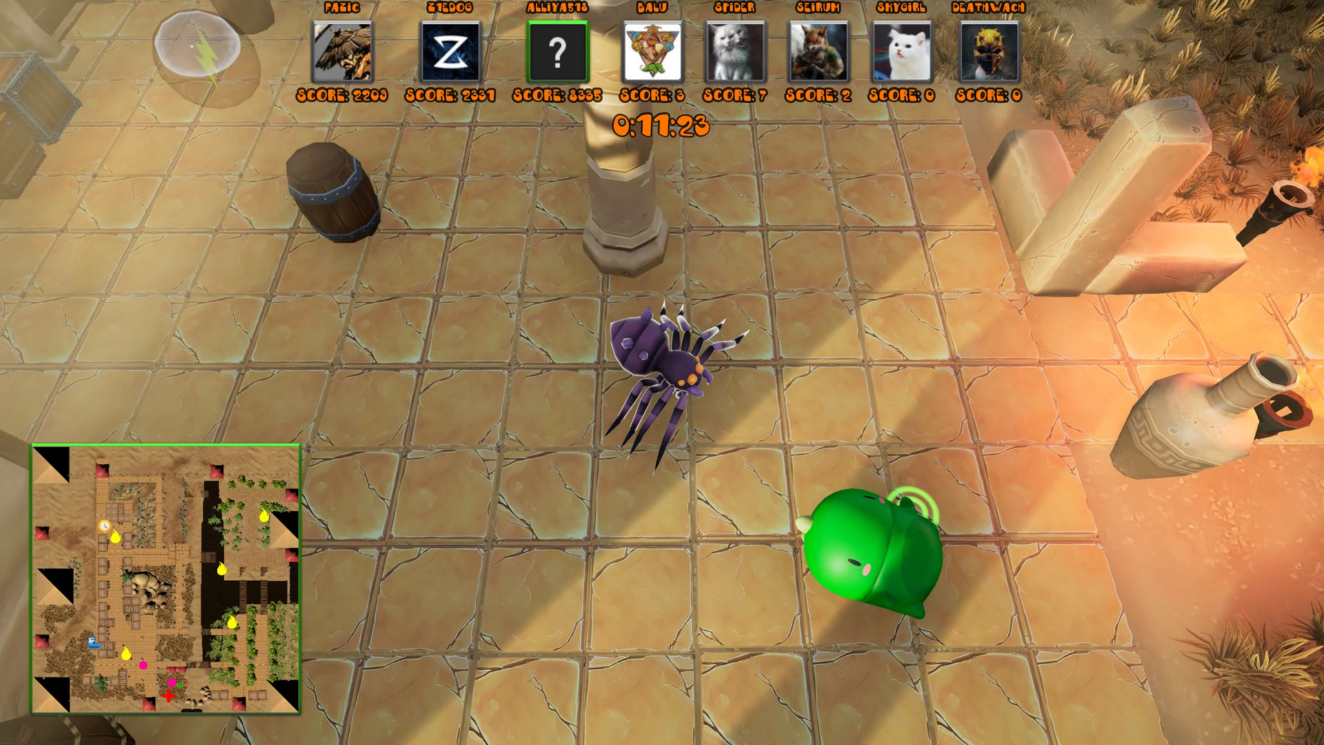 Скриншот из игры Hungry Dino - 5