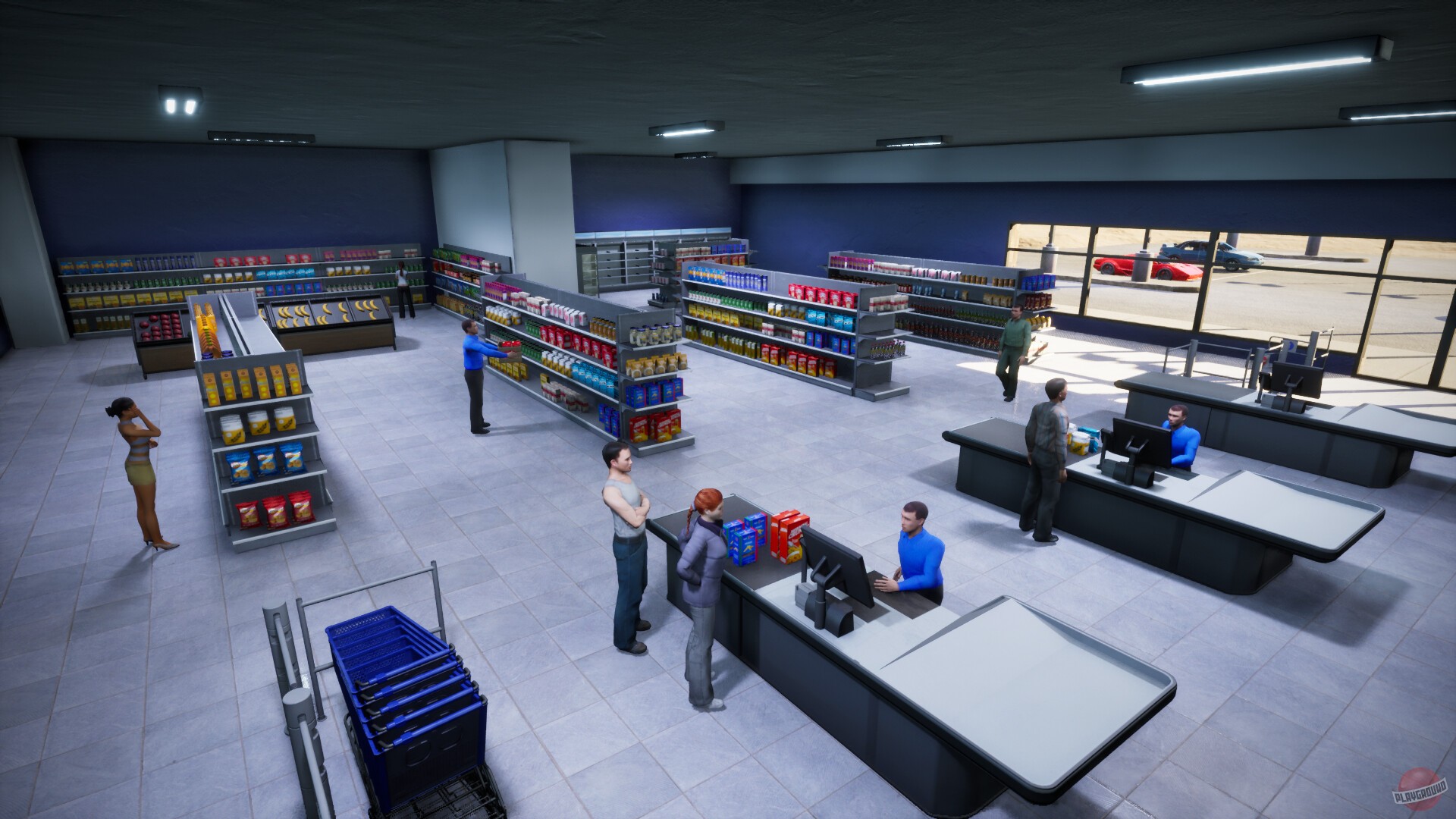 Скриншот из игры Grocery Store Simulator - 9
