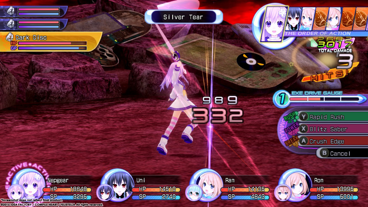 Скриншот из игры Hyperdimension Neptunia Re;Birth 2: Sisters Generation - 102