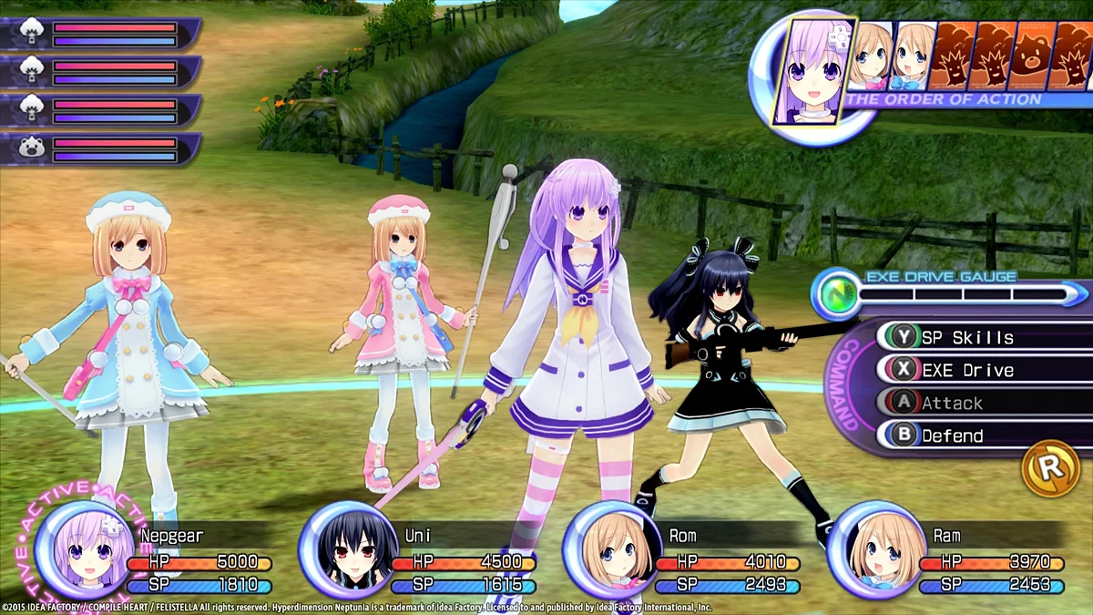 Скриншот из игры Hyperdimension Neptunia Re;Birth 2: Sisters Generation - 20