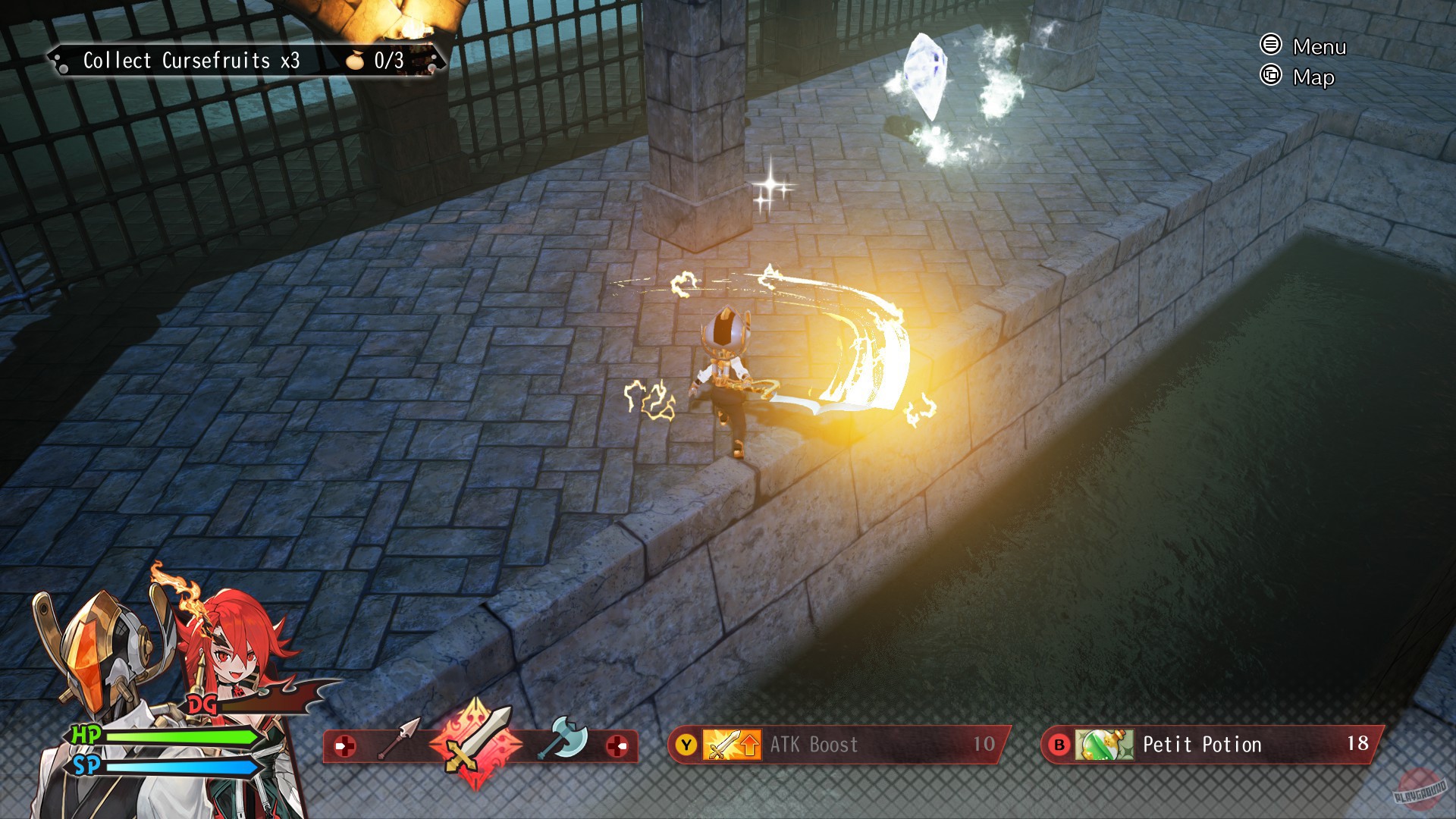 Скриншот из игры Maglam Lord - 4