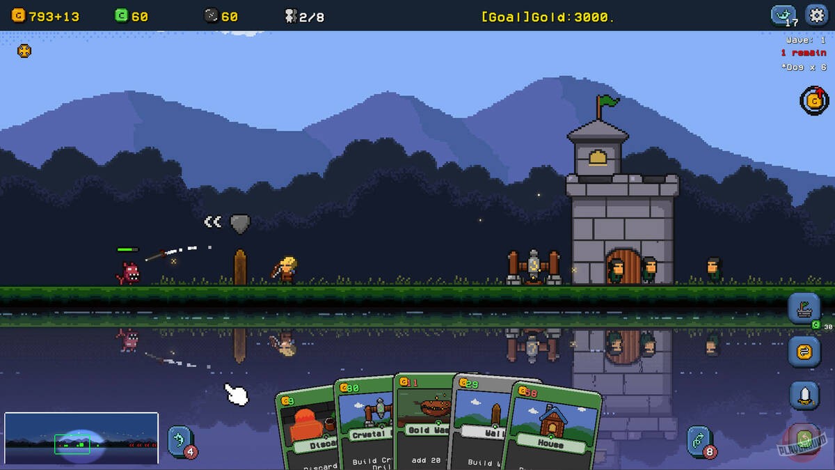 Скриншот из игры Castle Cardians - 1