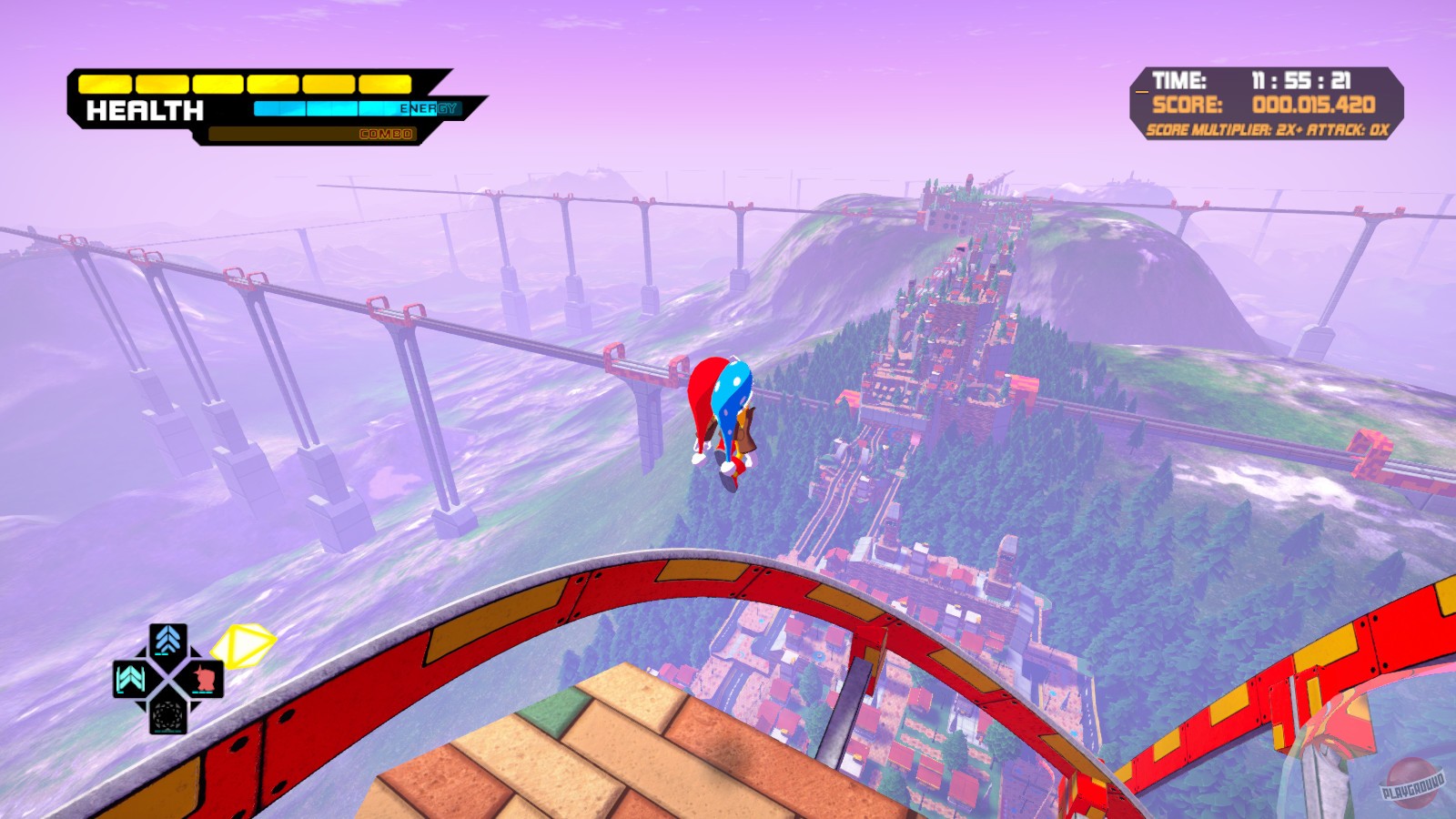 Скриншот из игры Spark the Electric Jester 3 - 15