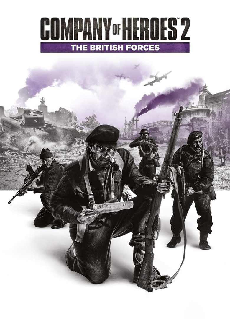 Обложка игры Company of Heroes 2: The British Forces