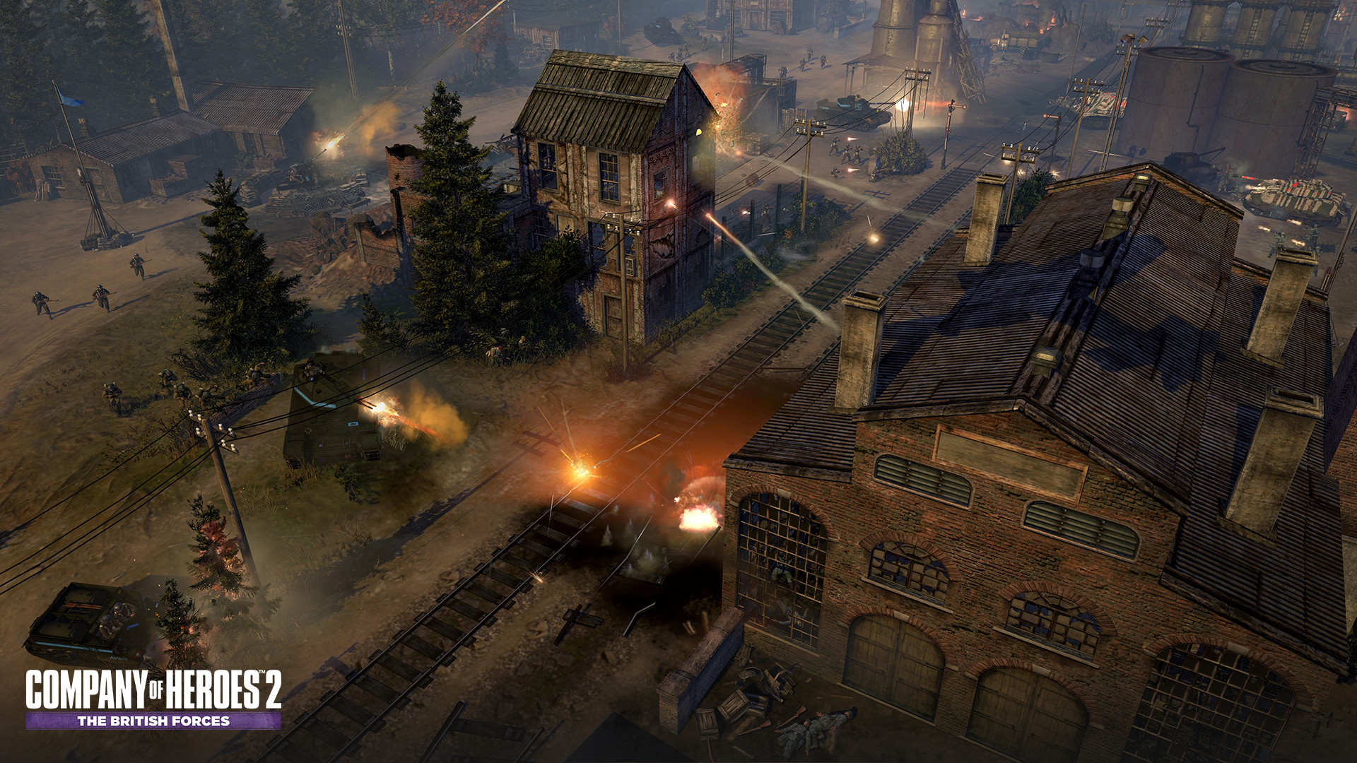 Скриншот из игры Company of Heroes 2: The British Forces - 22