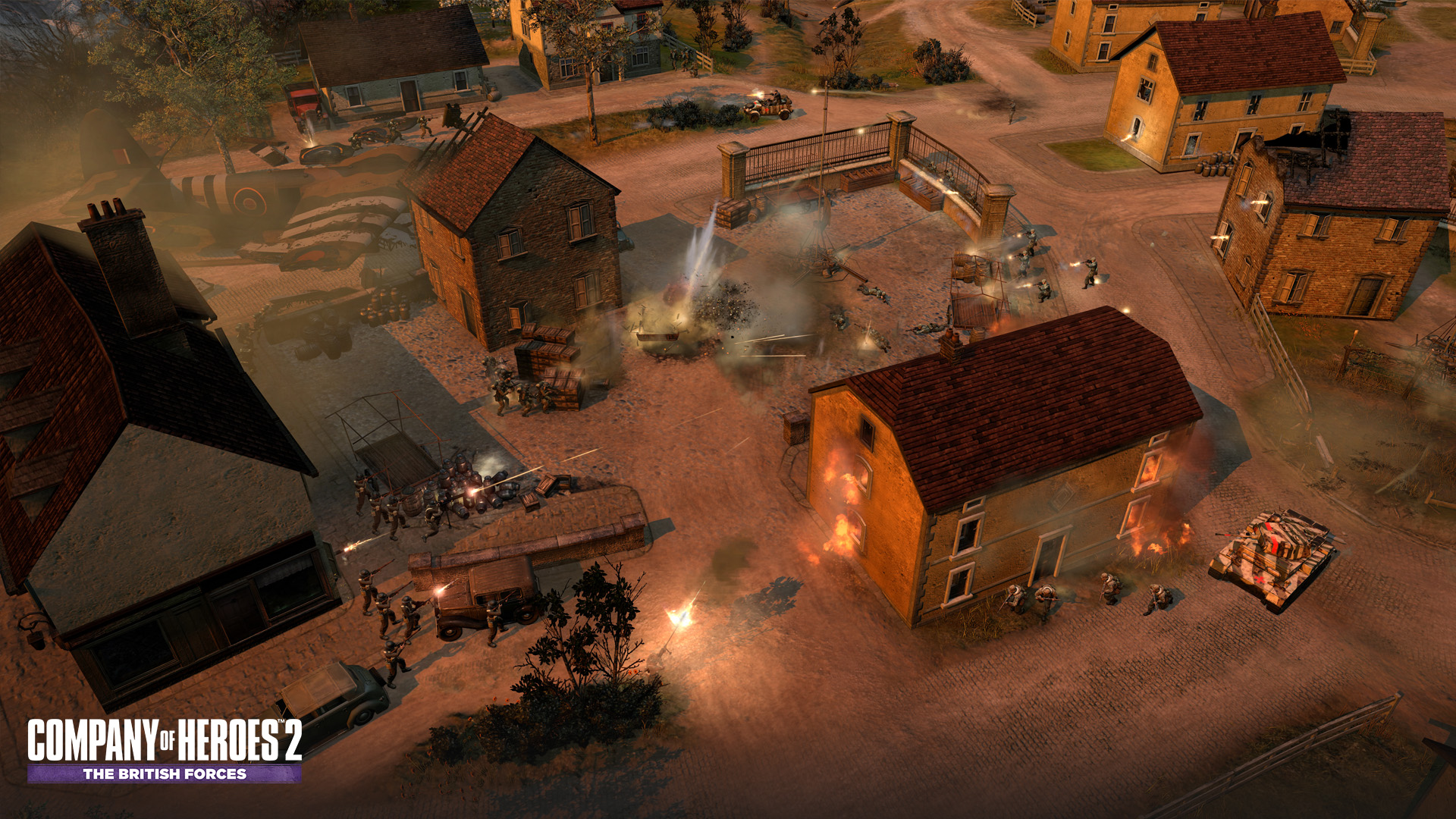 Скриншот из игры Company of Heroes 2: The British Forces - 8