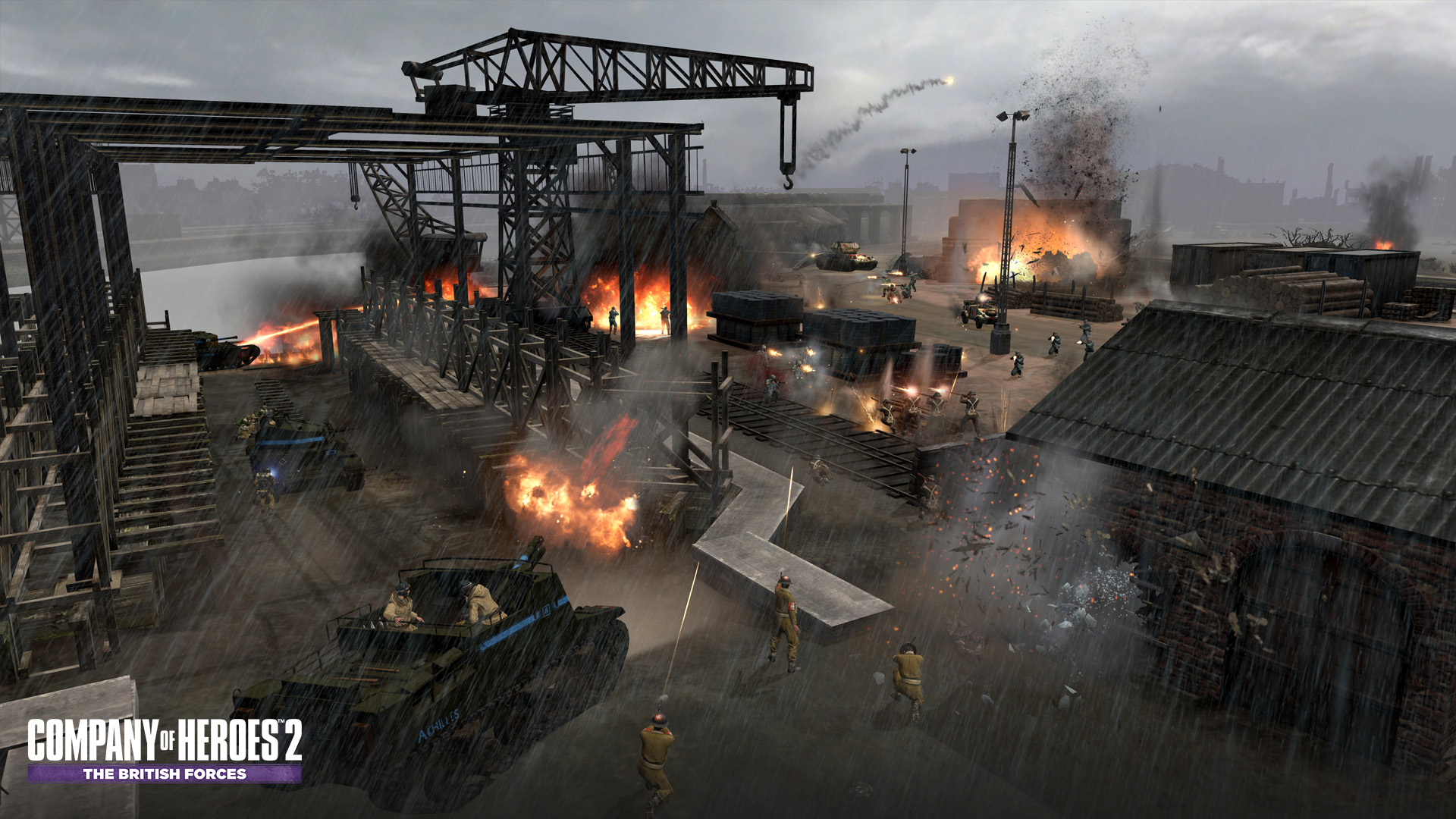 Скриншот из игры Company of Heroes 2: The British Forces - 37
