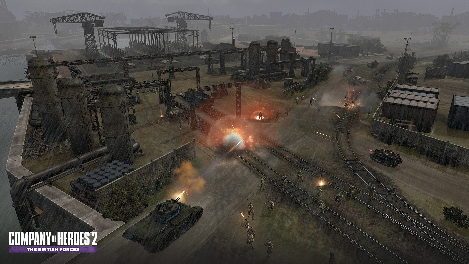 Скриншот из игры Company of Heroes 2: The British Forces - 35