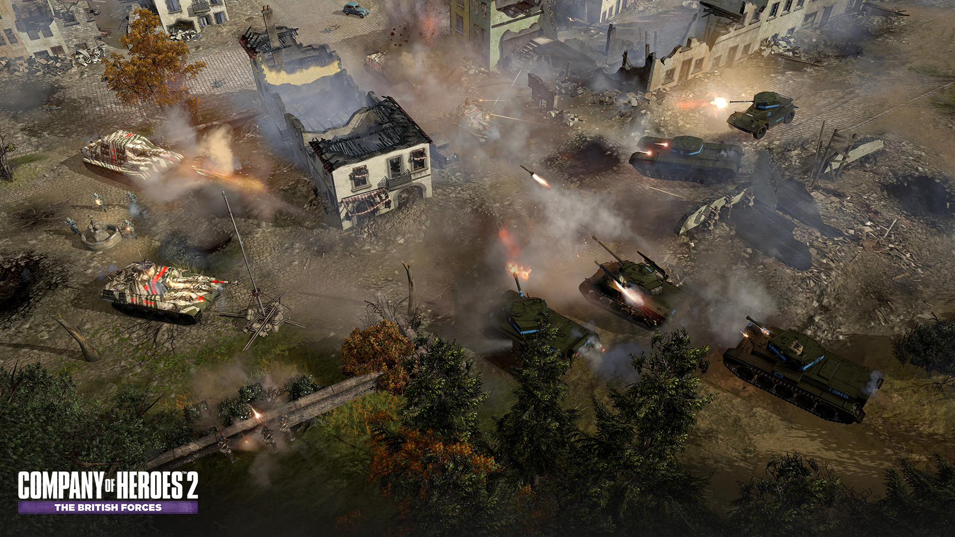 Скриншот из игры Company of Heroes 2: The British Forces - 11