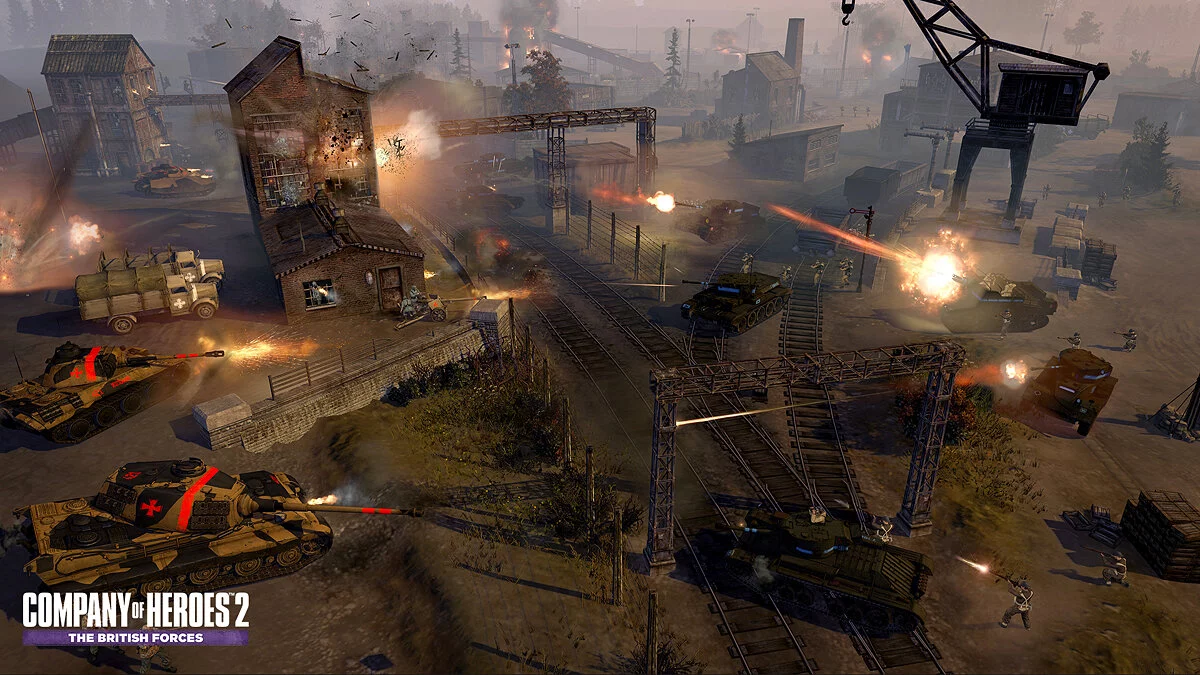 Скриншот из игры Company of Heroes 2: The British Forces - 7