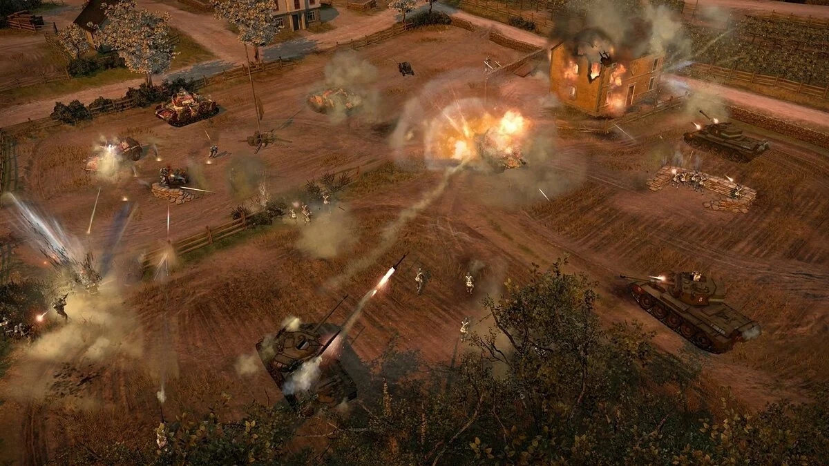 Скриншот из игры Company of Heroes 2: The British Forces - 19