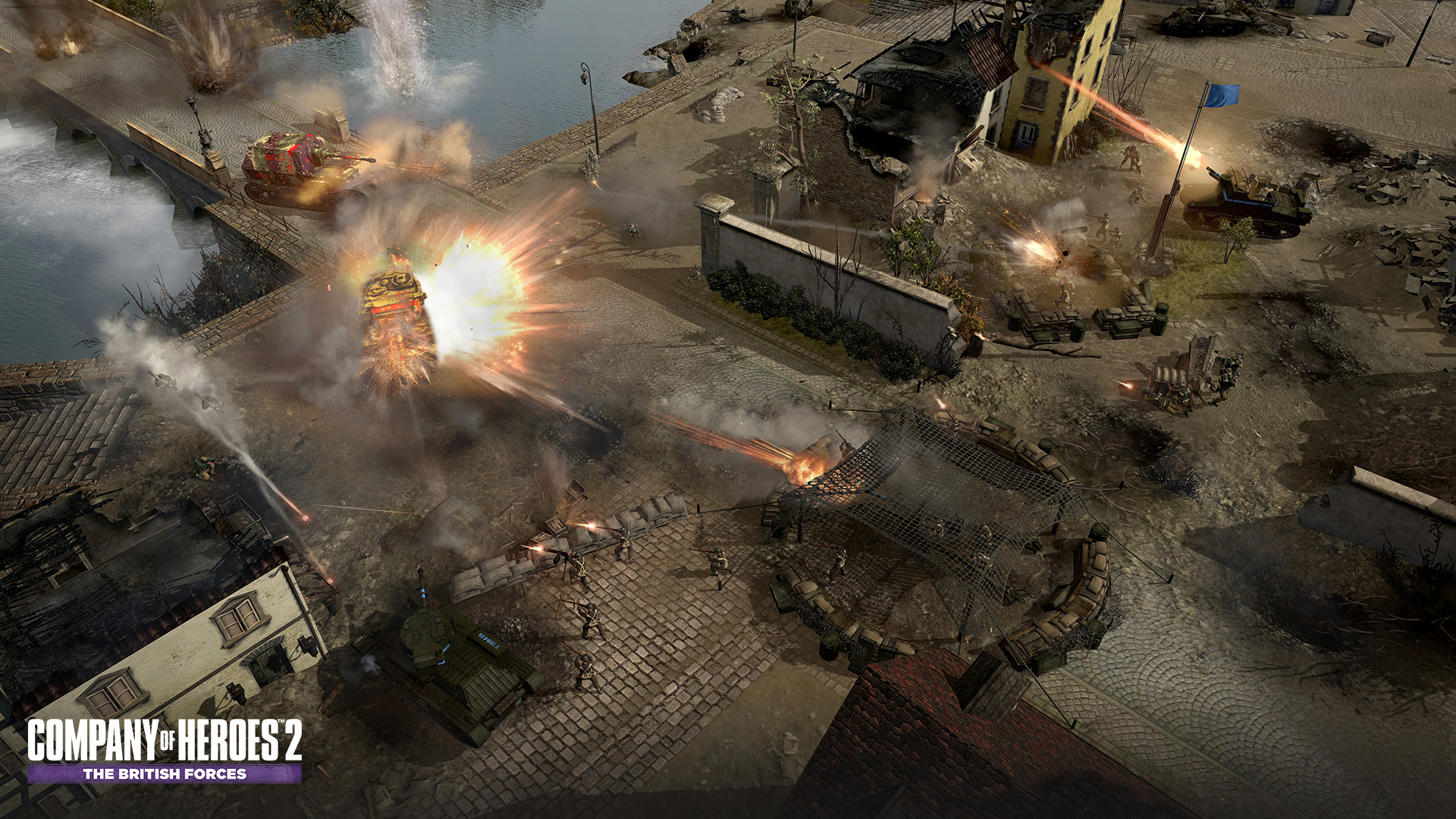 Скриншот из игры Company of Heroes 2: The British Forces - 26