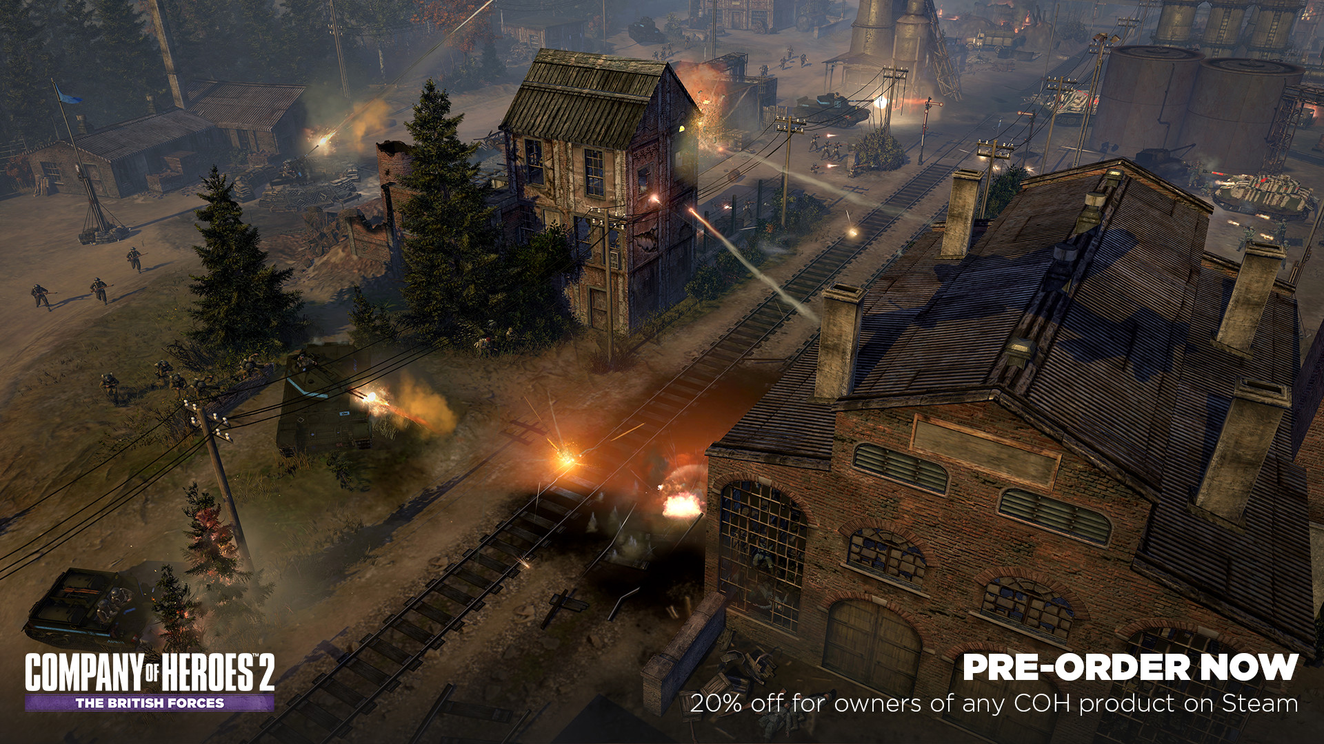 Скриншот из игры Company of Heroes 2: The British Forces - 20