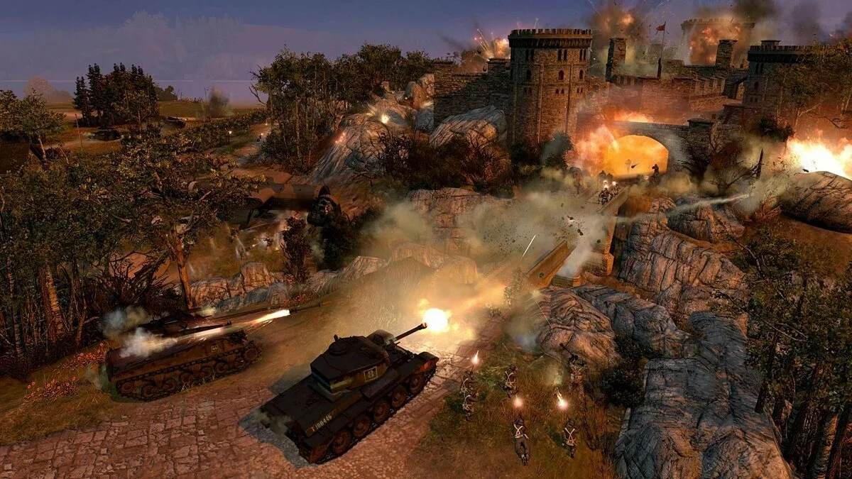 Скриншот из игры Company of Heroes 2: The British Forces - 4