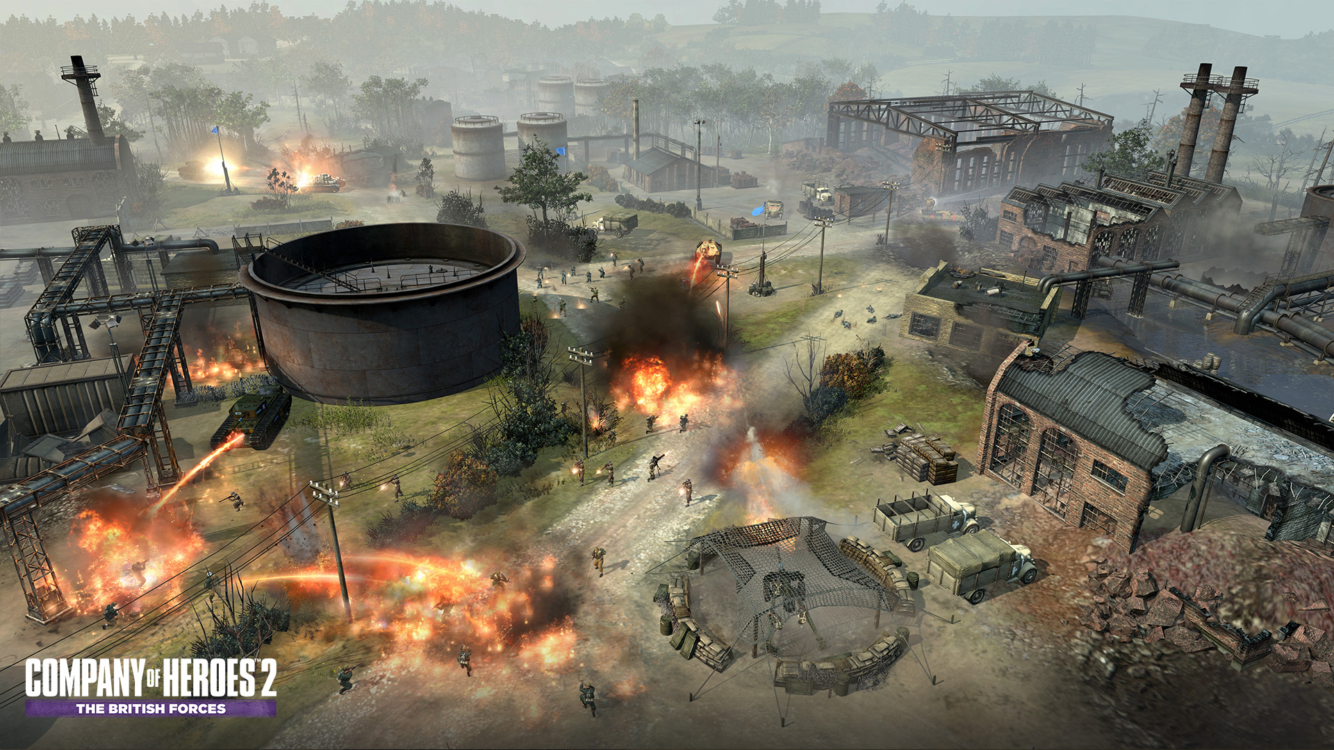 Скриншот из игры Company of Heroes 2: The British Forces - 33