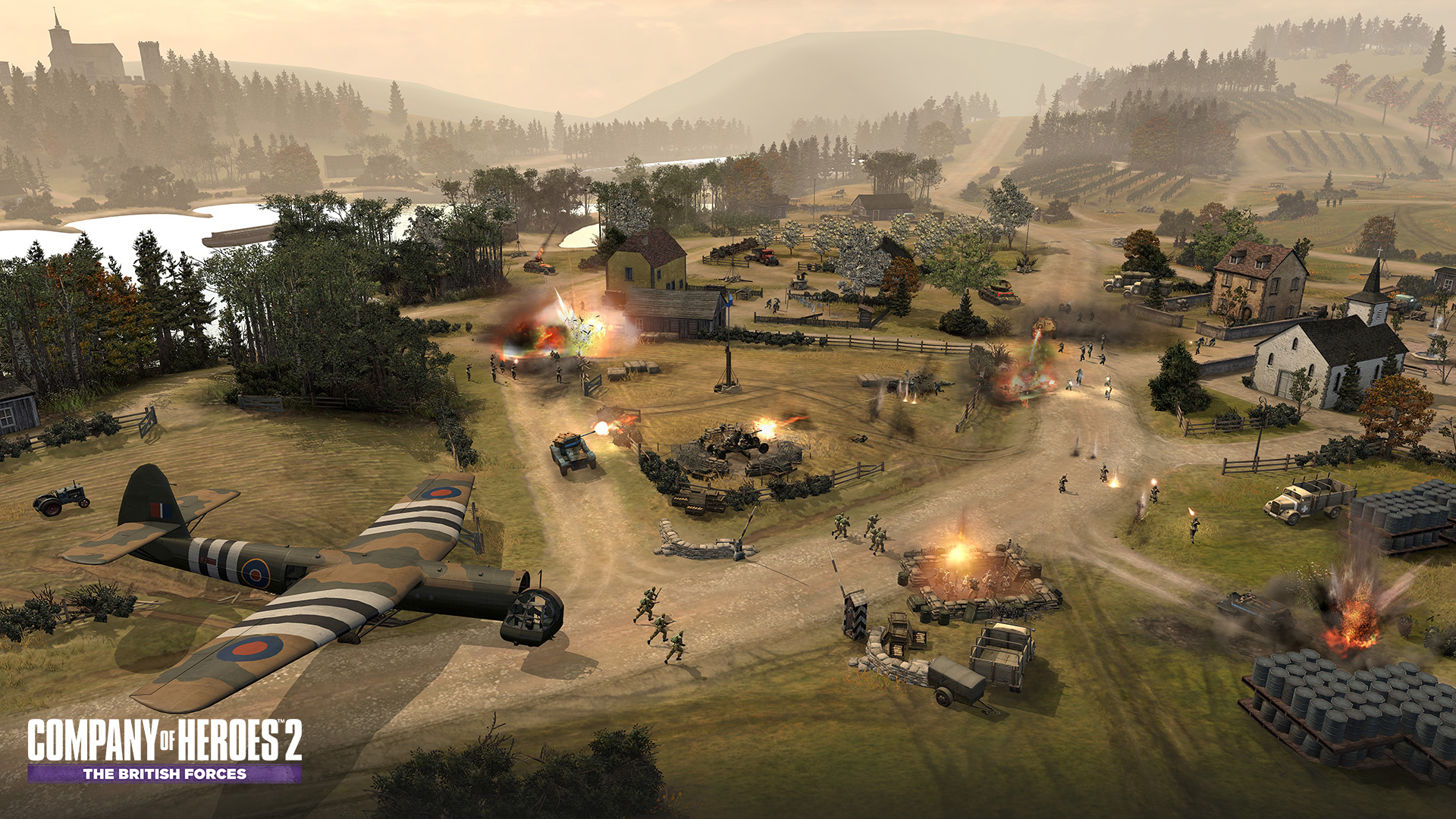 Скриншот из игры Company of Heroes 2: The British Forces - 39