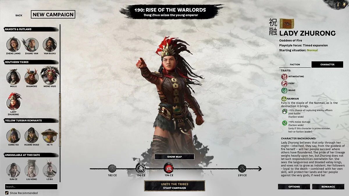 Скриншот из игры Total War: Three Kingdoms - The Furious Wild - 2