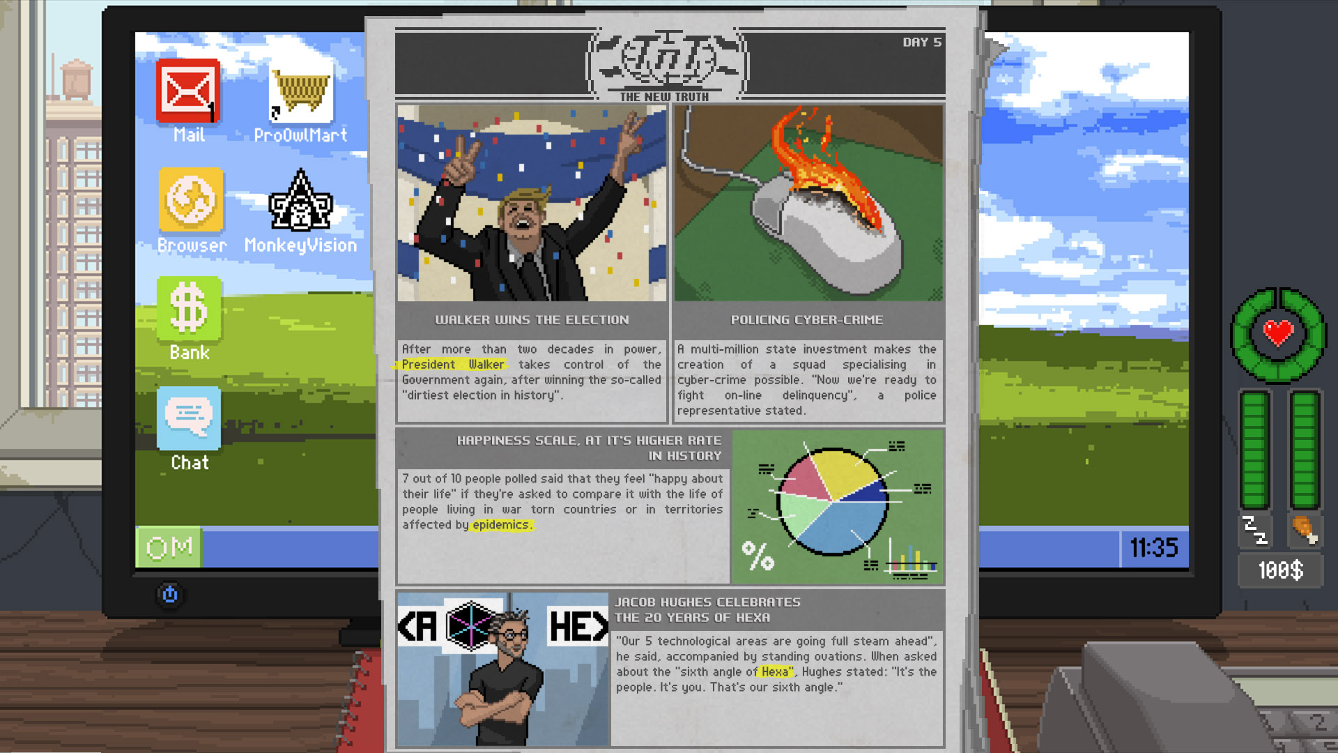 Скриншот из игры Do Not Feed the Monkeys - 22