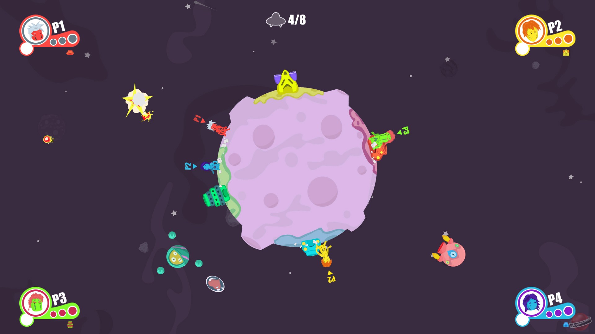 Скриншот из игры Cosmic Defenders - 10