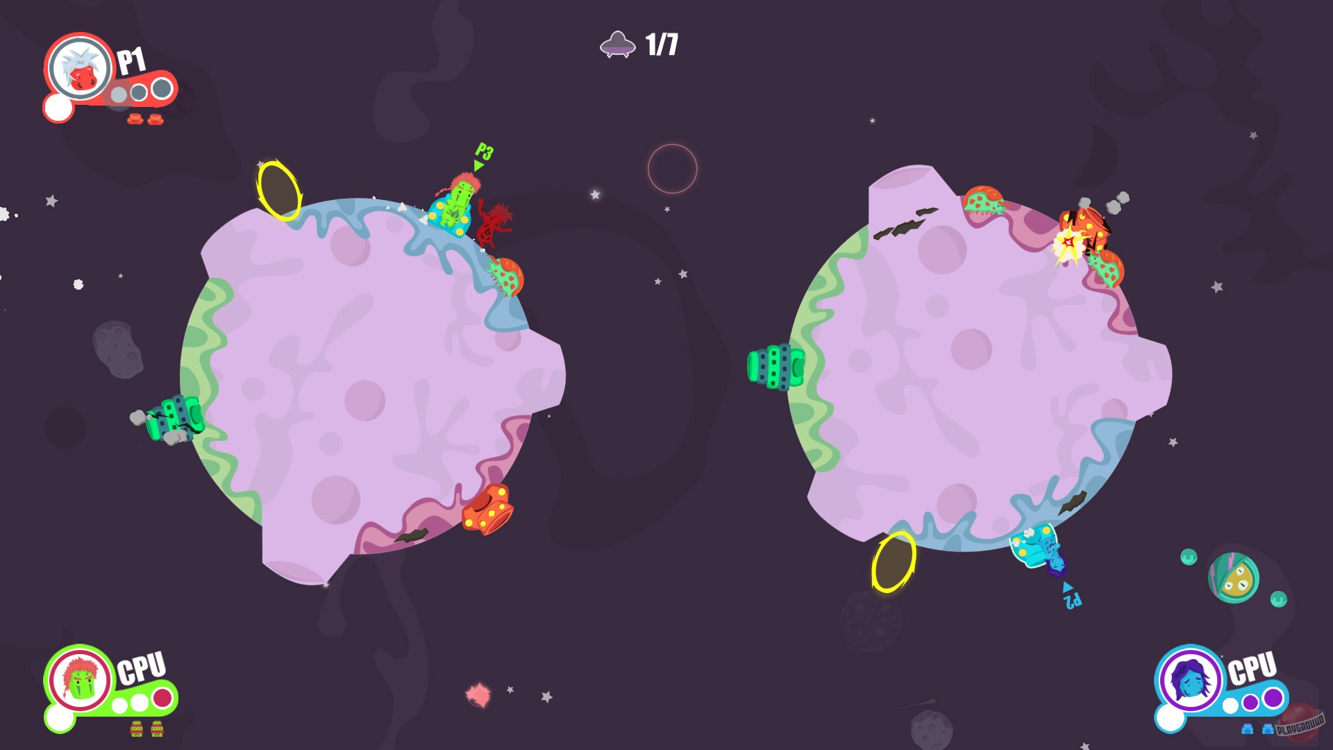 Скриншот из игры Cosmic Defenders - 6