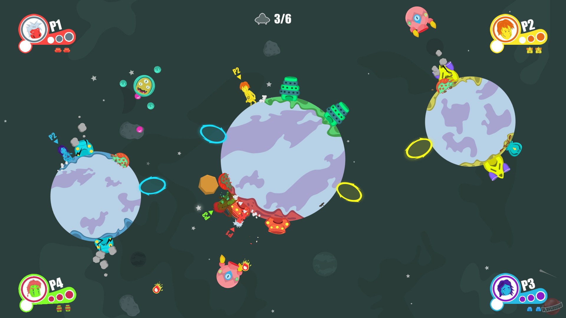 Скриншот из игры Cosmic Defenders - 11