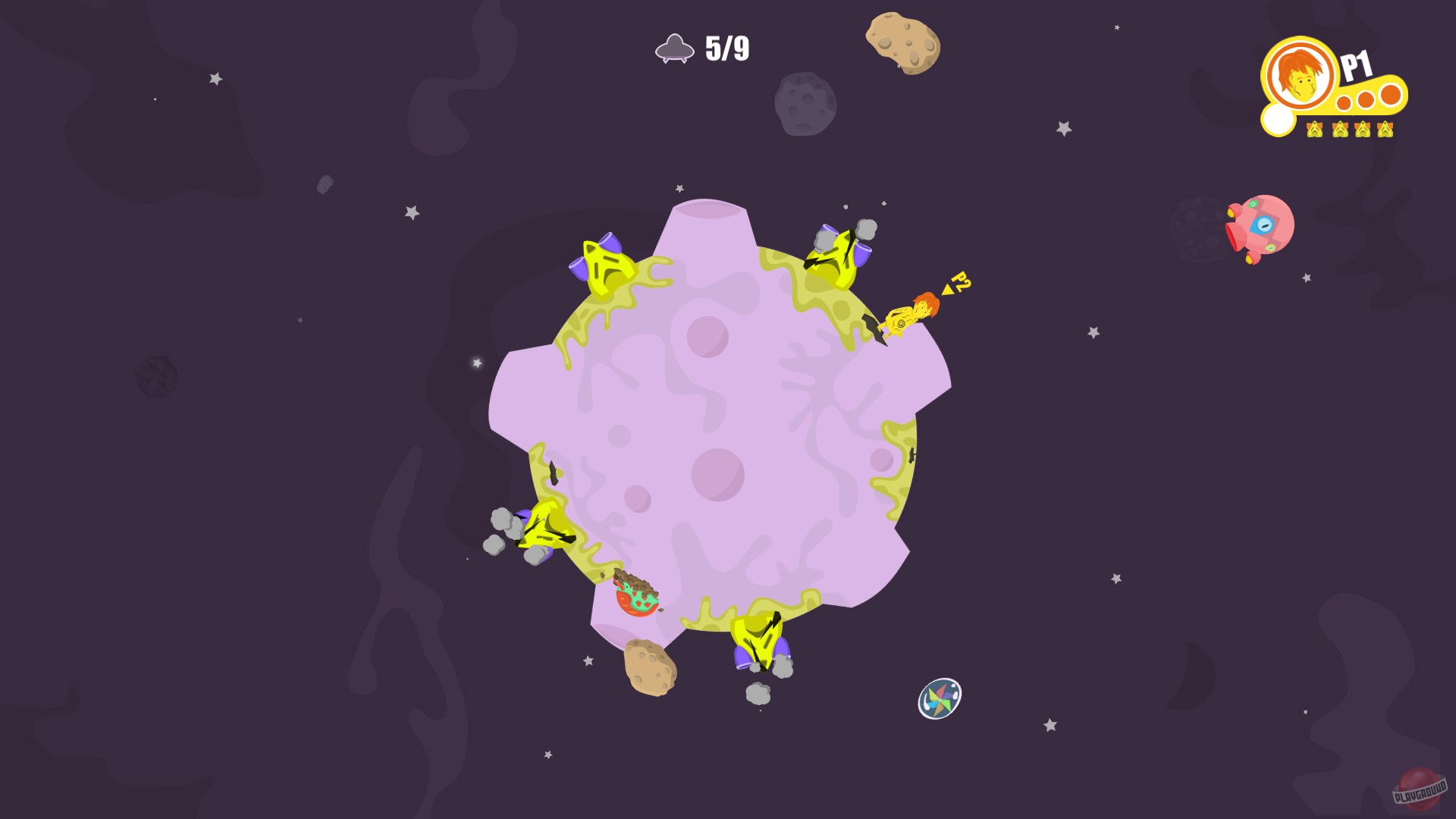 Скриншот из игры Cosmic Defenders - 9