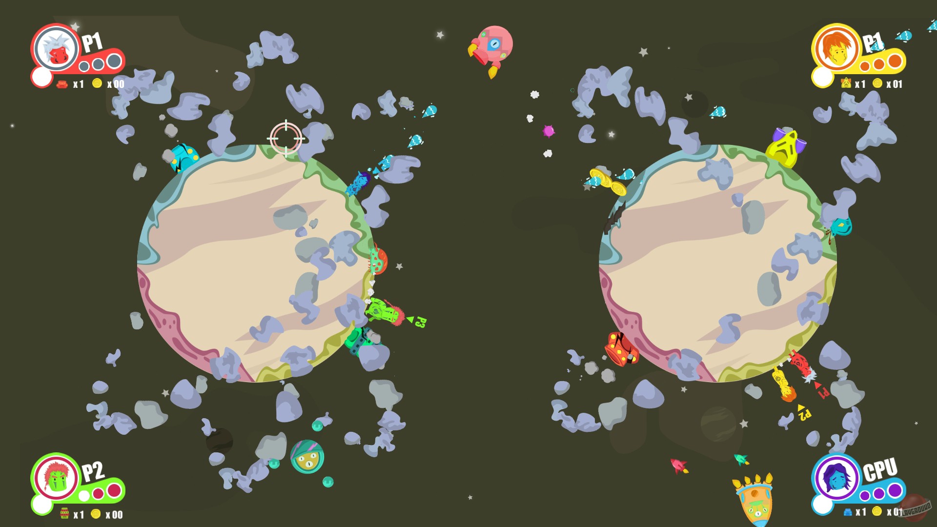 Скриншот из игры Cosmic Defenders - 8