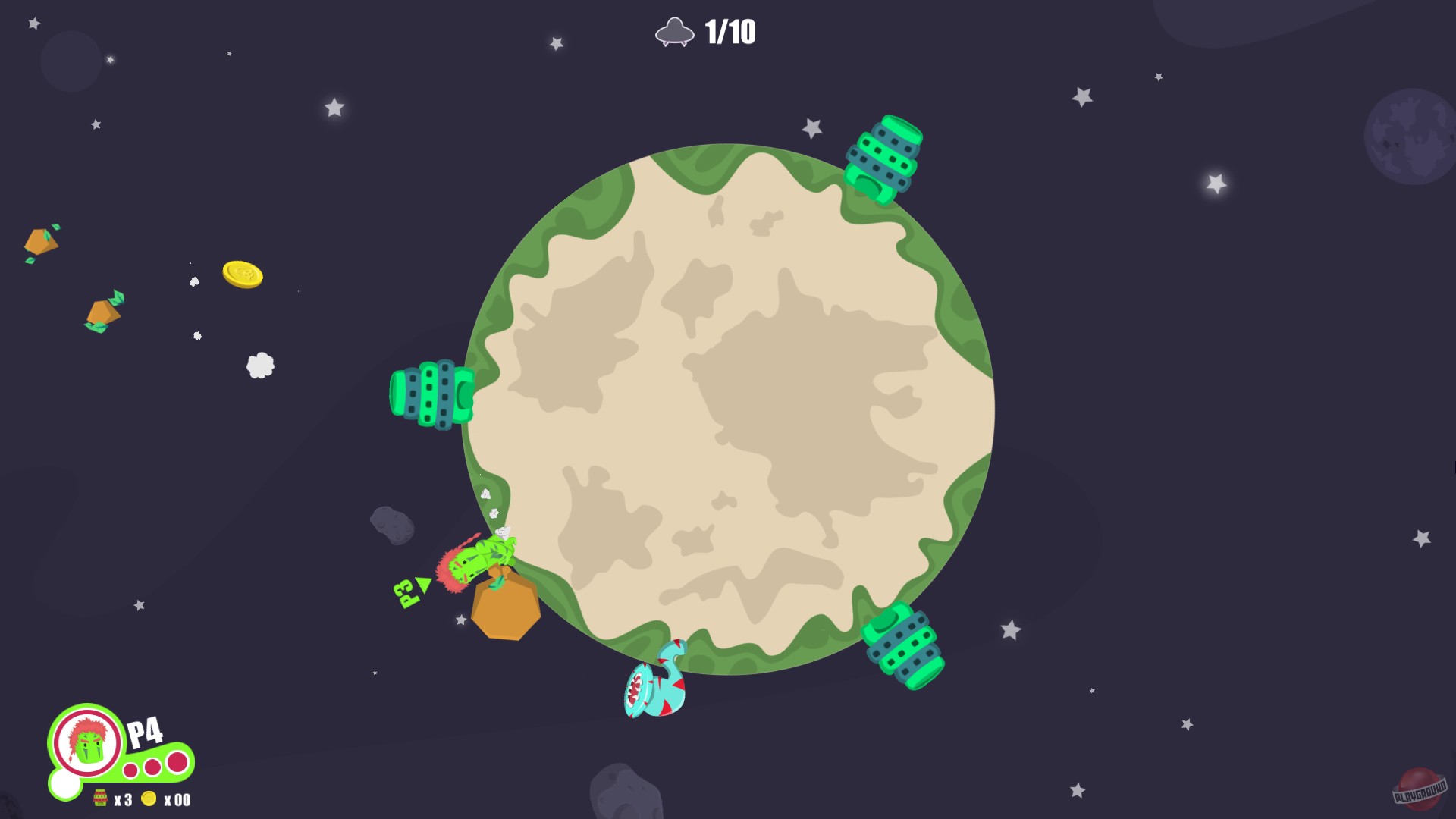 Скриншот из игры Cosmic Defenders - 15