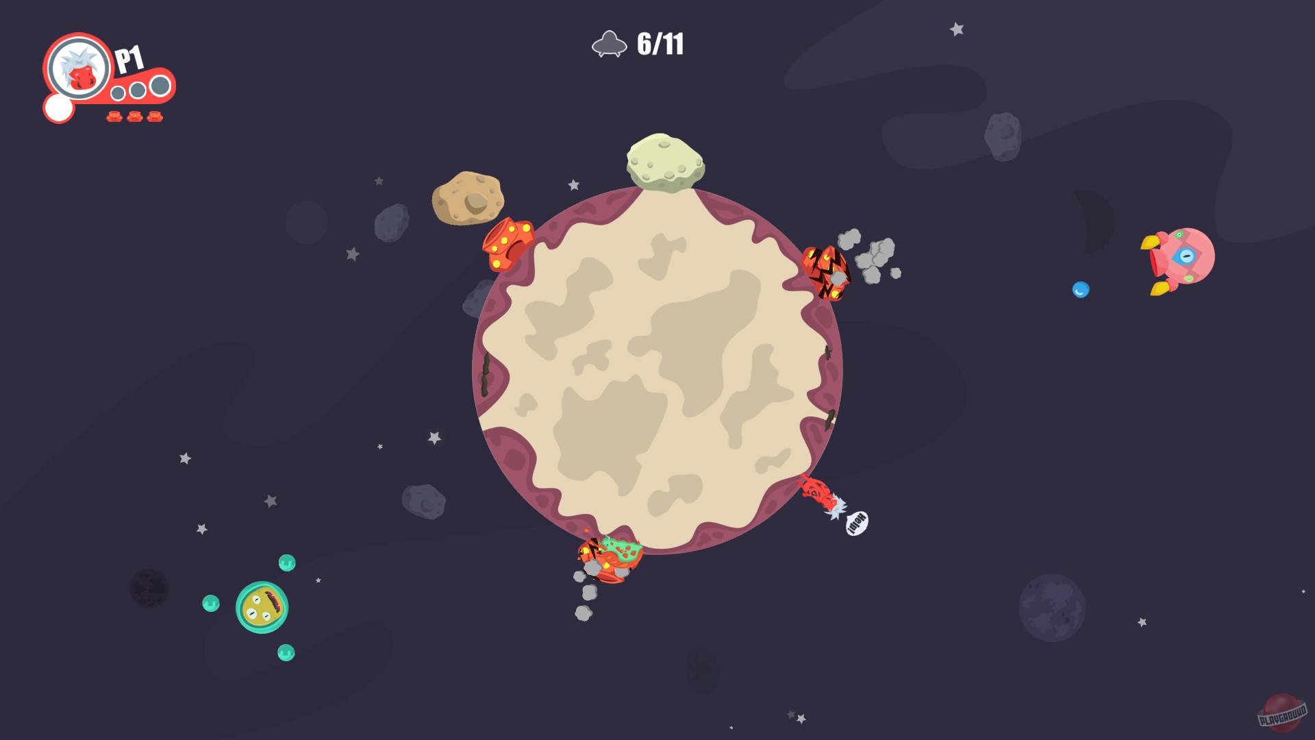 Скриншот из игры Cosmic Defenders - 17