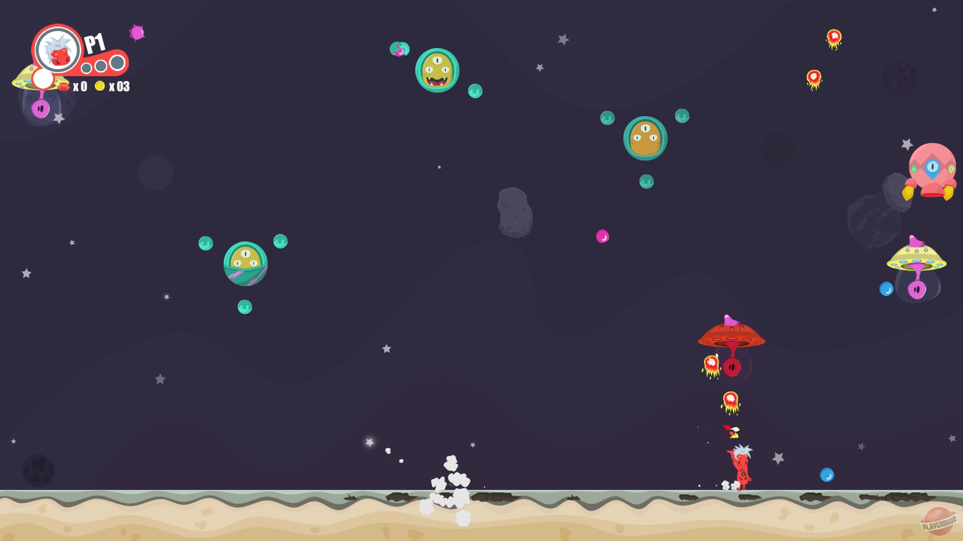 Скриншот из игры Cosmic Defenders - 5