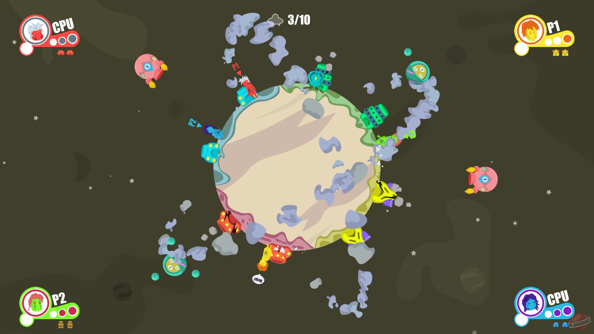 Скриншот из игры Cosmic Defenders - 4