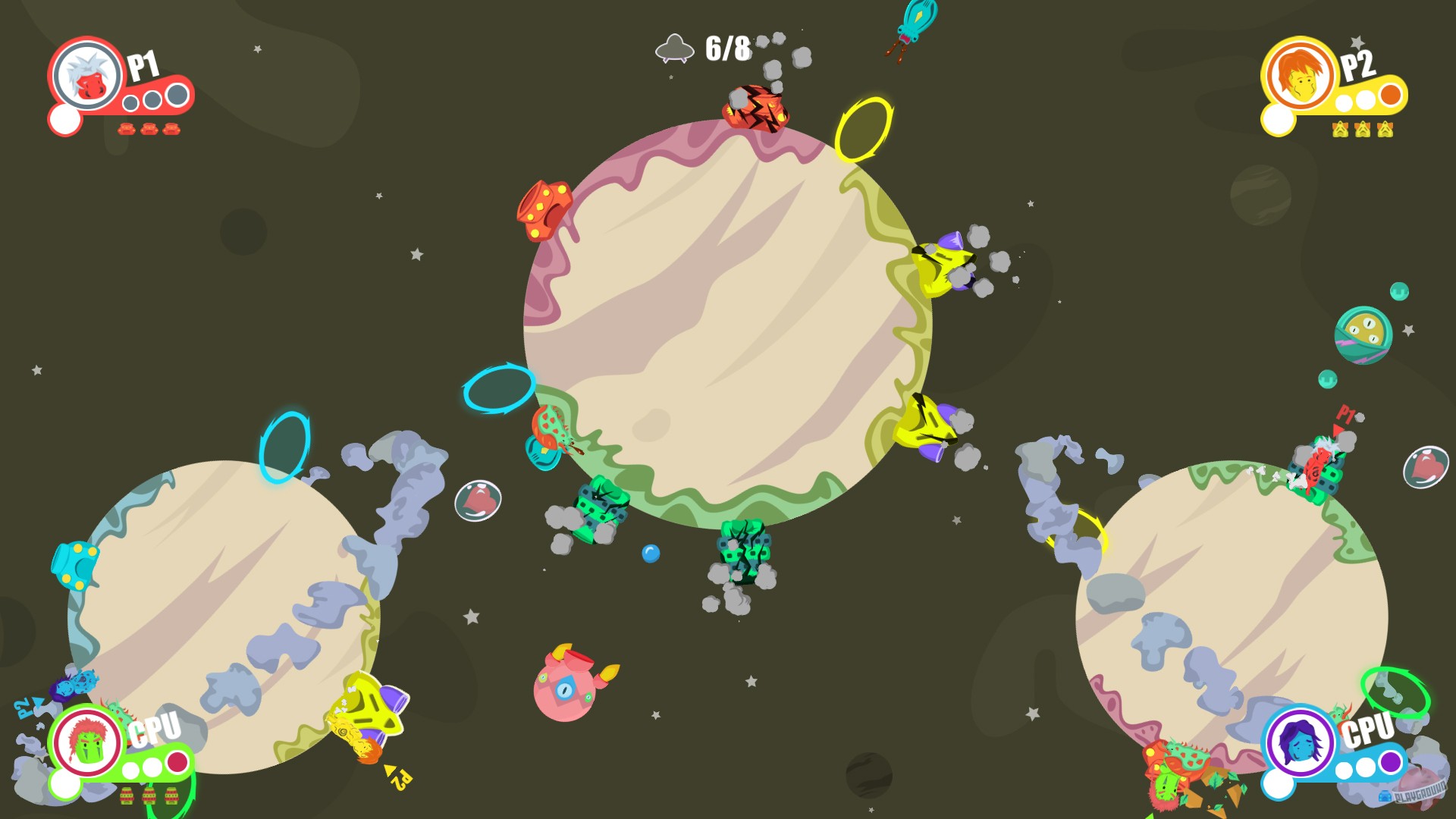 Скриншот из игры Cosmic Defenders - 7