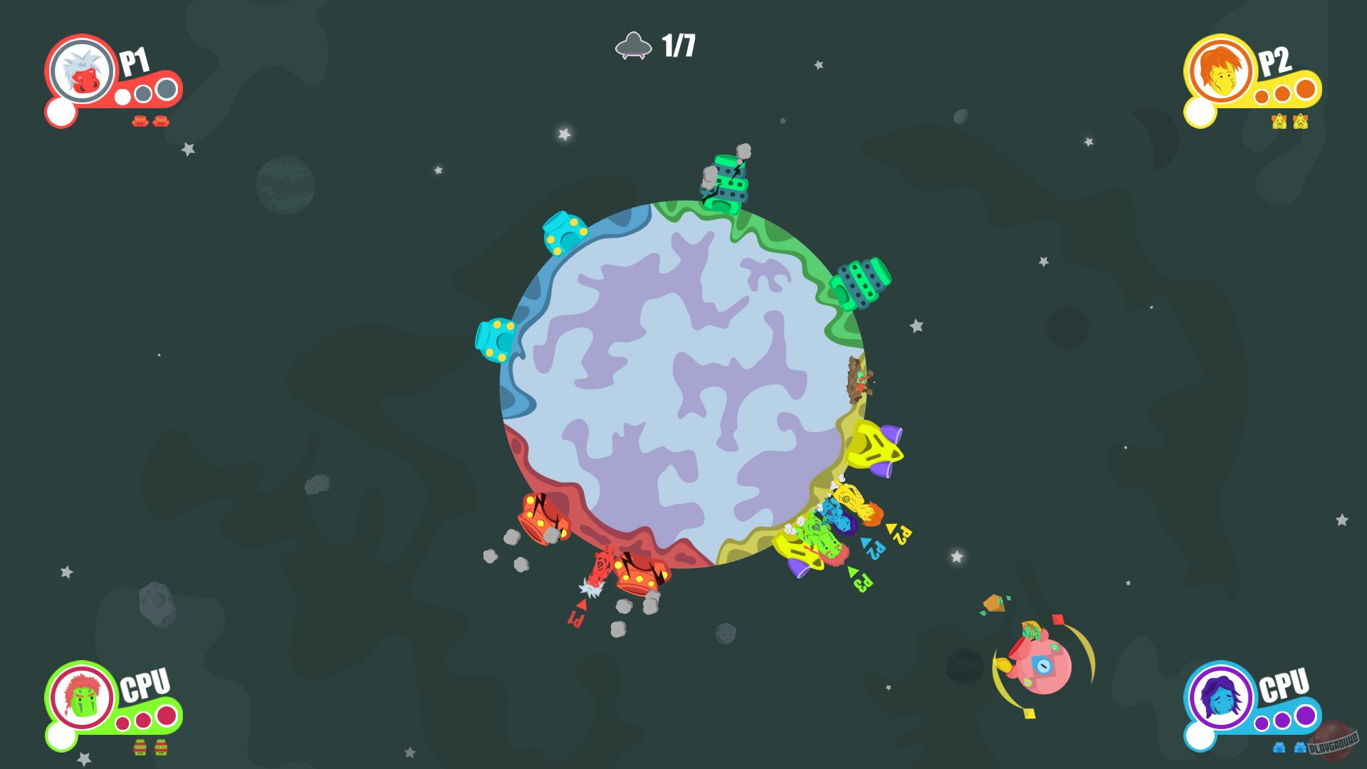 Скриншот из игры Cosmic Defenders - 13