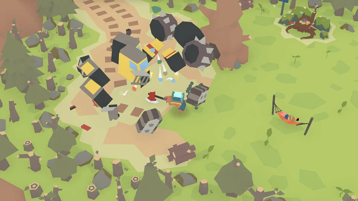 Скриншот из игры LumbearJack - 24