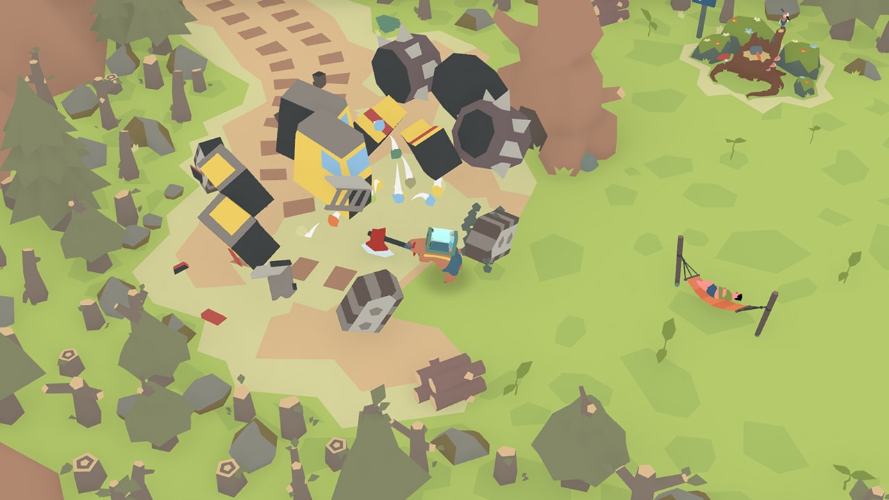 Скриншот из игры LumbearJack - 30