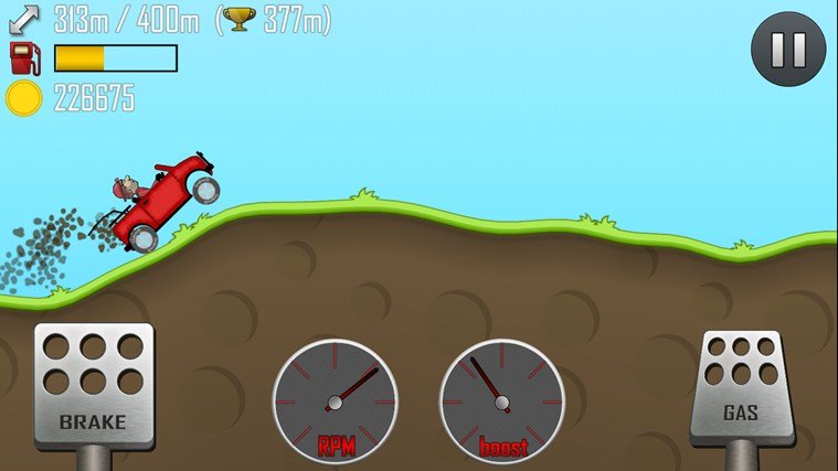 Скриншот из игры Hill Climb Racing - 15