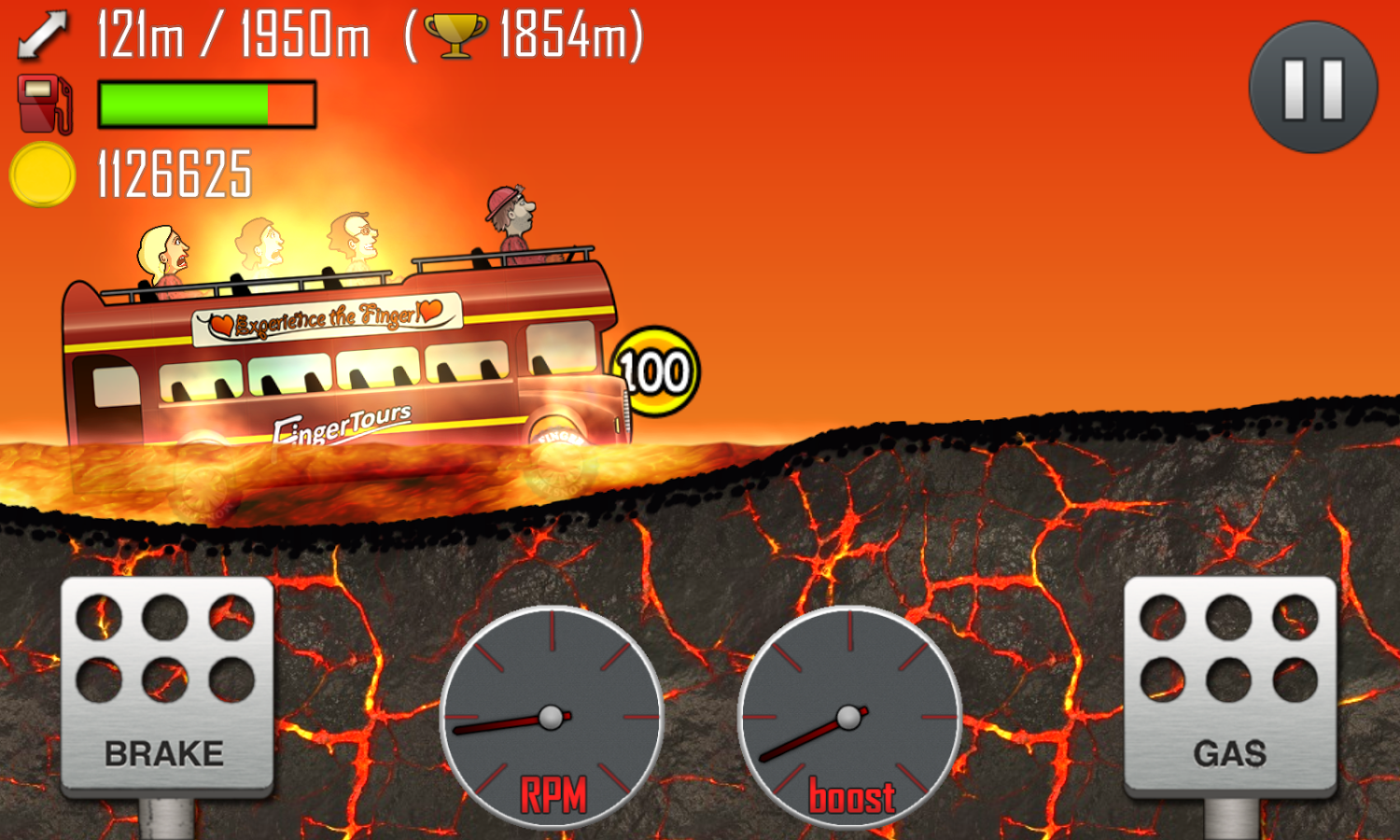 Скриншот из игры Hill Climb Racing - 16