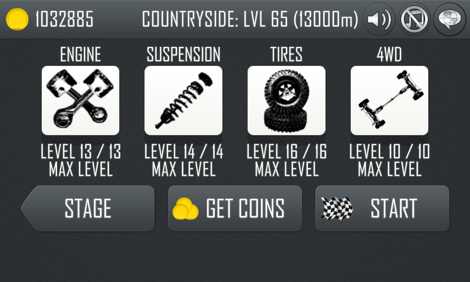 Скриншот из игры Hill Climb Racing - 7