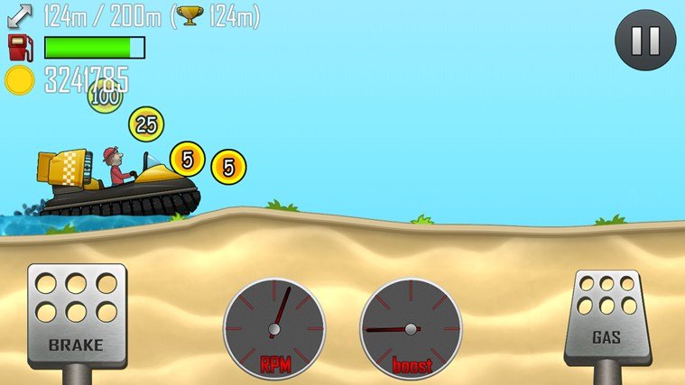 Скриншот из игры Hill Climb Racing - 8